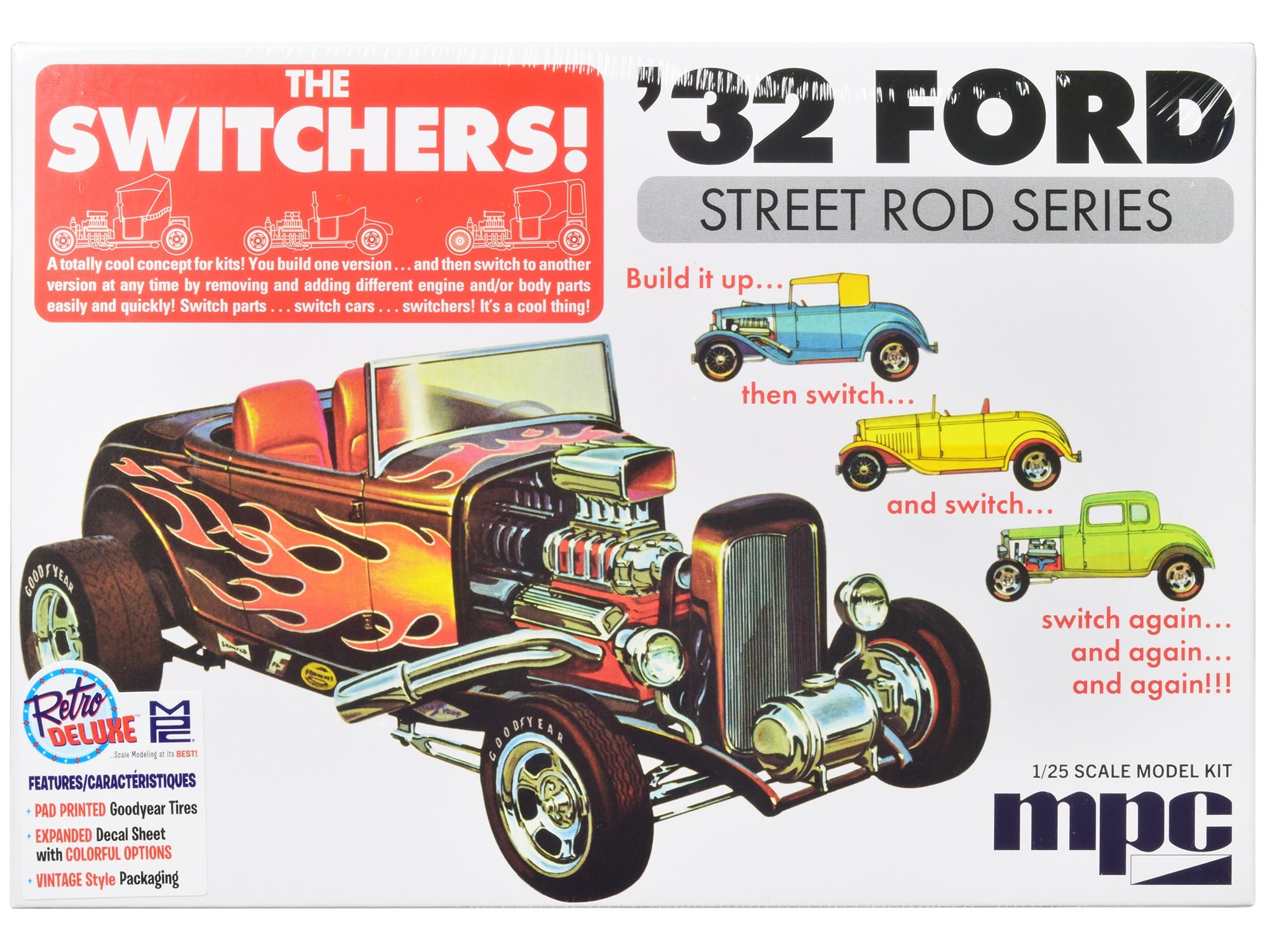 Skill 2 Model Kit 1932 Ford Street Rod Series "The Switchers" 1/25 Scale Model by MPC - Image 3