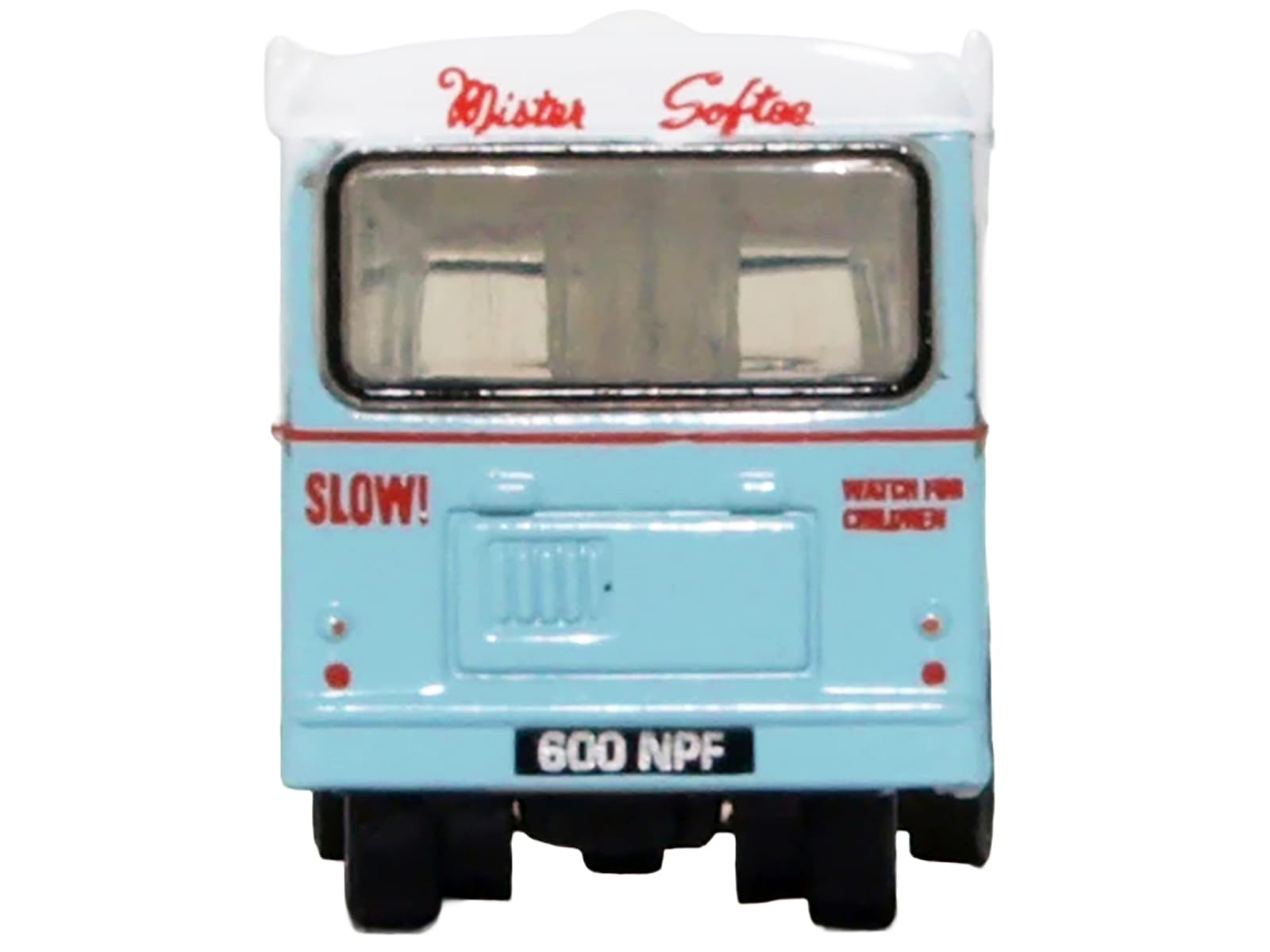 Bedford CA Ice Cream Van "Mister Softee" Light Blue with White Top 1/148 (N) Scale Diecast Model Car by Oxford Diecast - Image 4