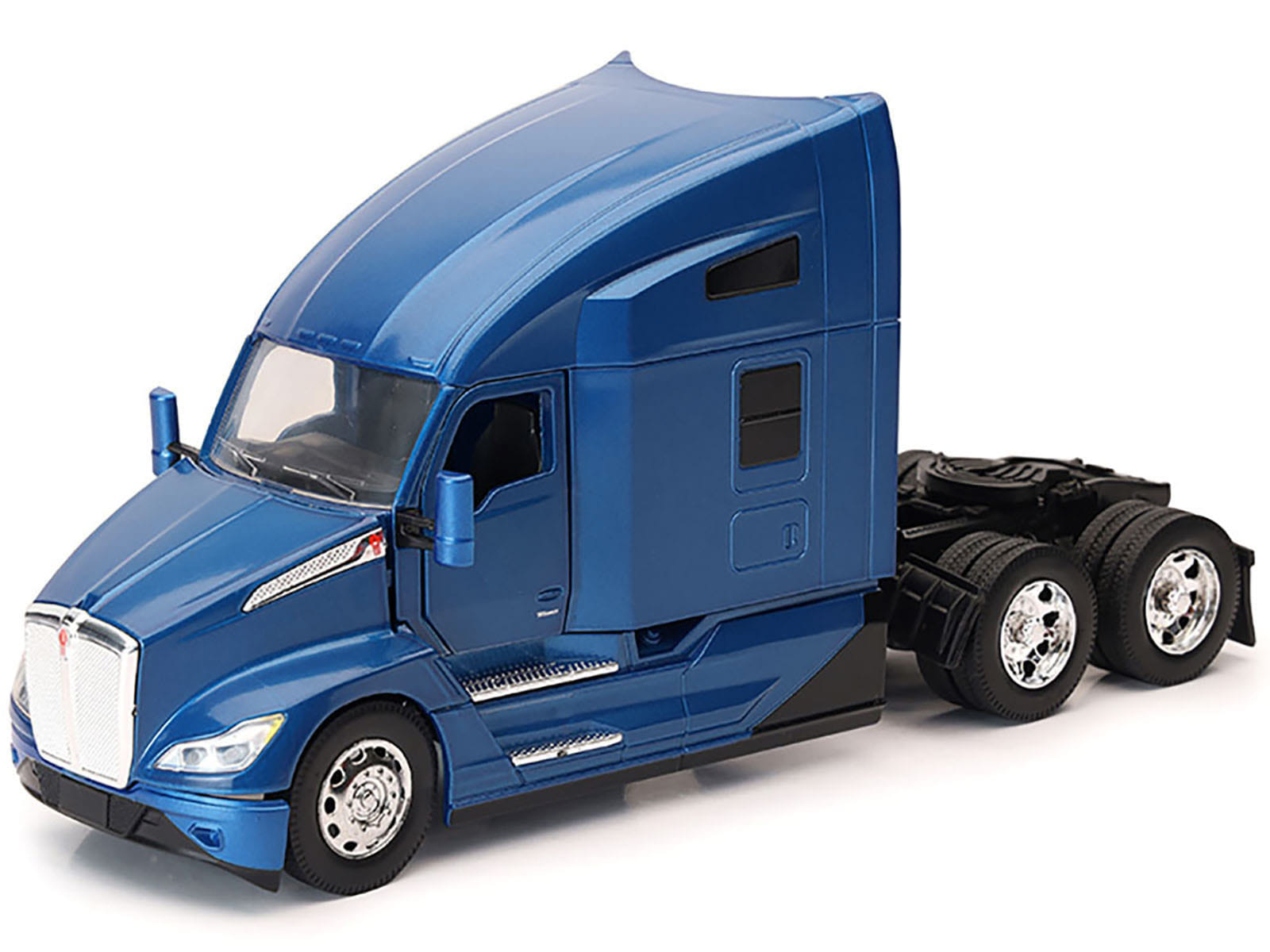 Kenworth T680 Truck Tractor Blue Metallic "Long Haul Truckers" Series 1/32 Diecast Model by New Ray - Image 2