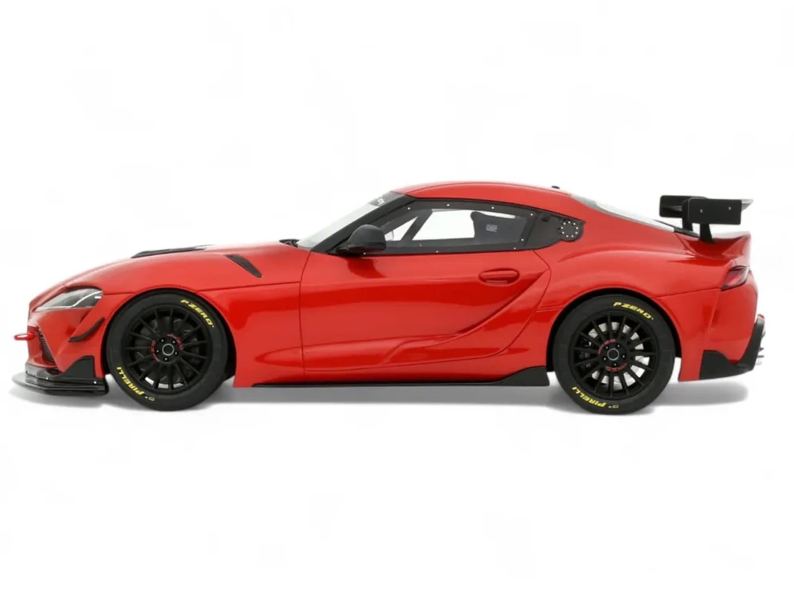 2023 Toyota Supra GT4 100 Edition Plasma Orange Metallic Limited Edition to 999 pieces Worldwide 1/18 Model Car by Otto Mobile - Image 4
