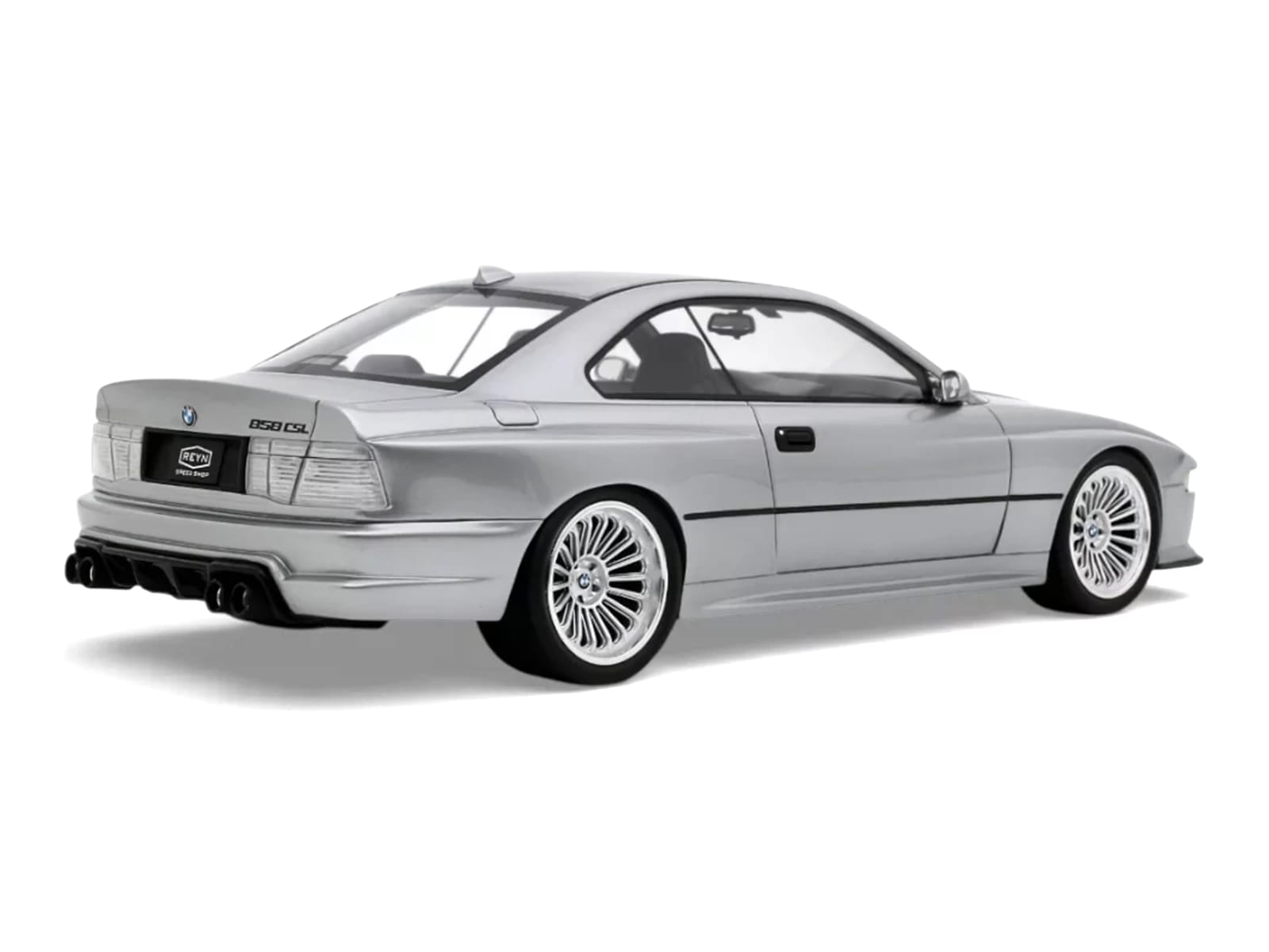 2024 BMW Reyn Speed Shop 858 CSL "Designed by JONSIBAL" Chrome Shadow Metallic Limited Edition to 2000 pieces Worldwide 1/18 Model Car by Otto Mobile - Image 5