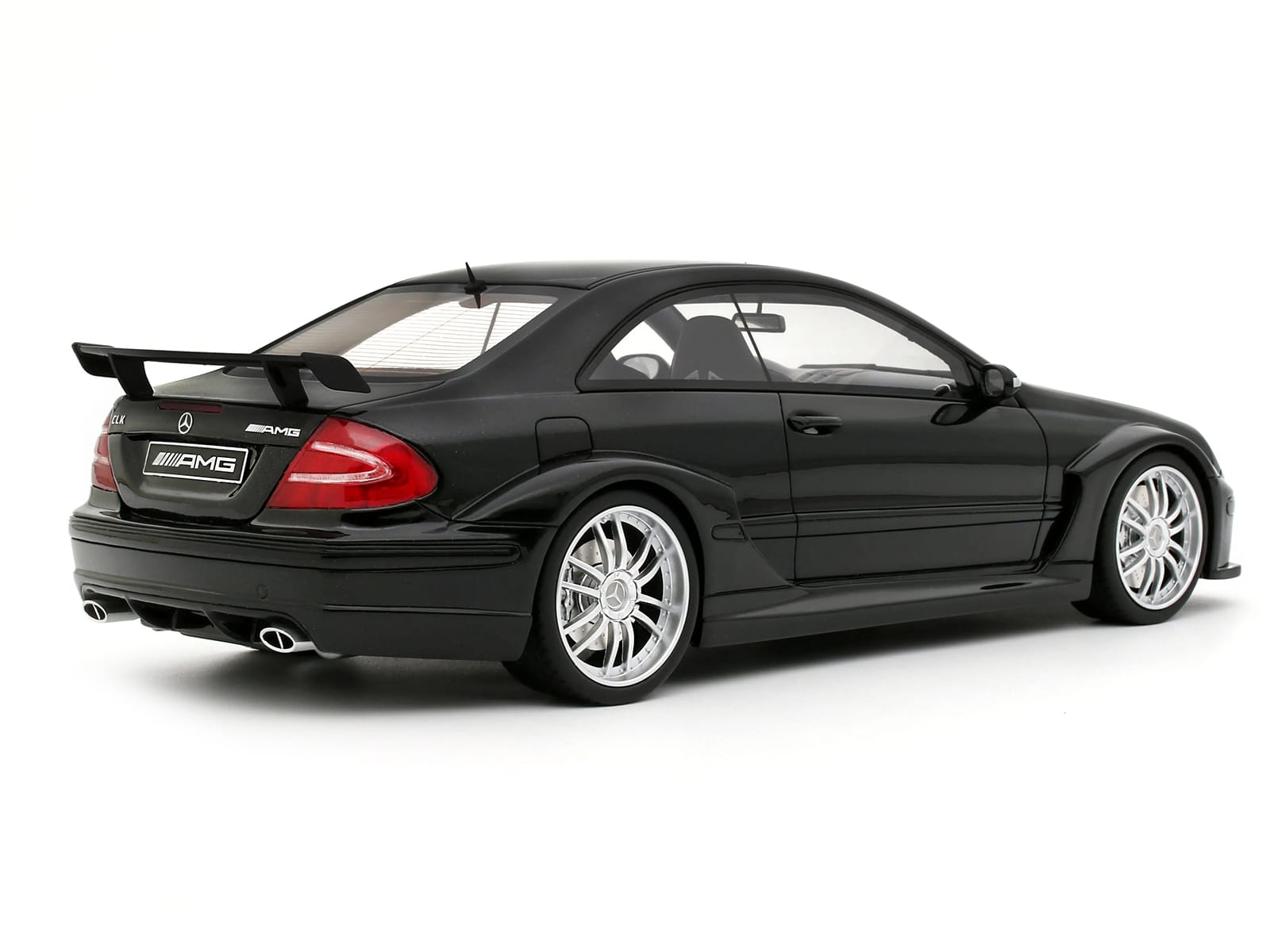 2004 Mercedes-Benz C209 CLK DTM AMG Coupe Obsidian Black Metallic Limited Edition to 999 pieces Worldwide 1/18 Model Car by Otto Mobile - Image 5