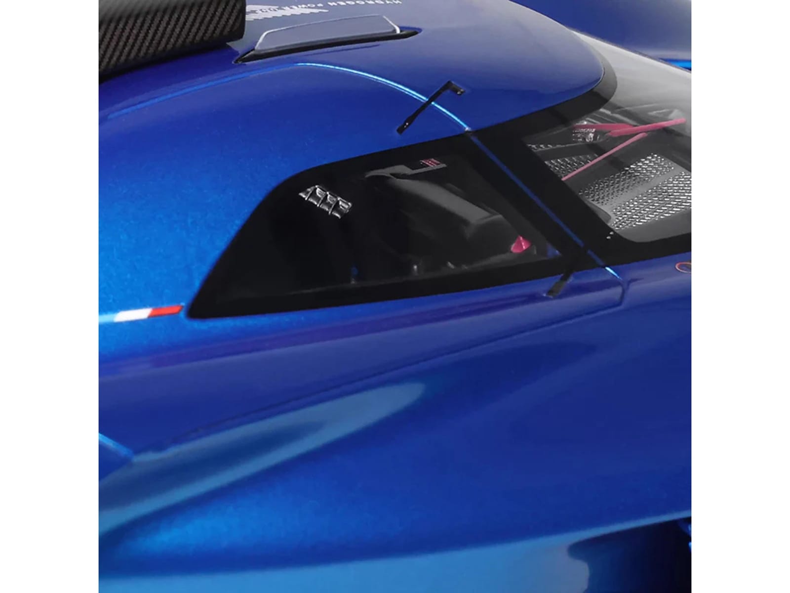 2024 Alpine Alpenglow HY6 Concept Car Specular Blue Metallic 1/18 Model Car by Otto Mobile - Image 3