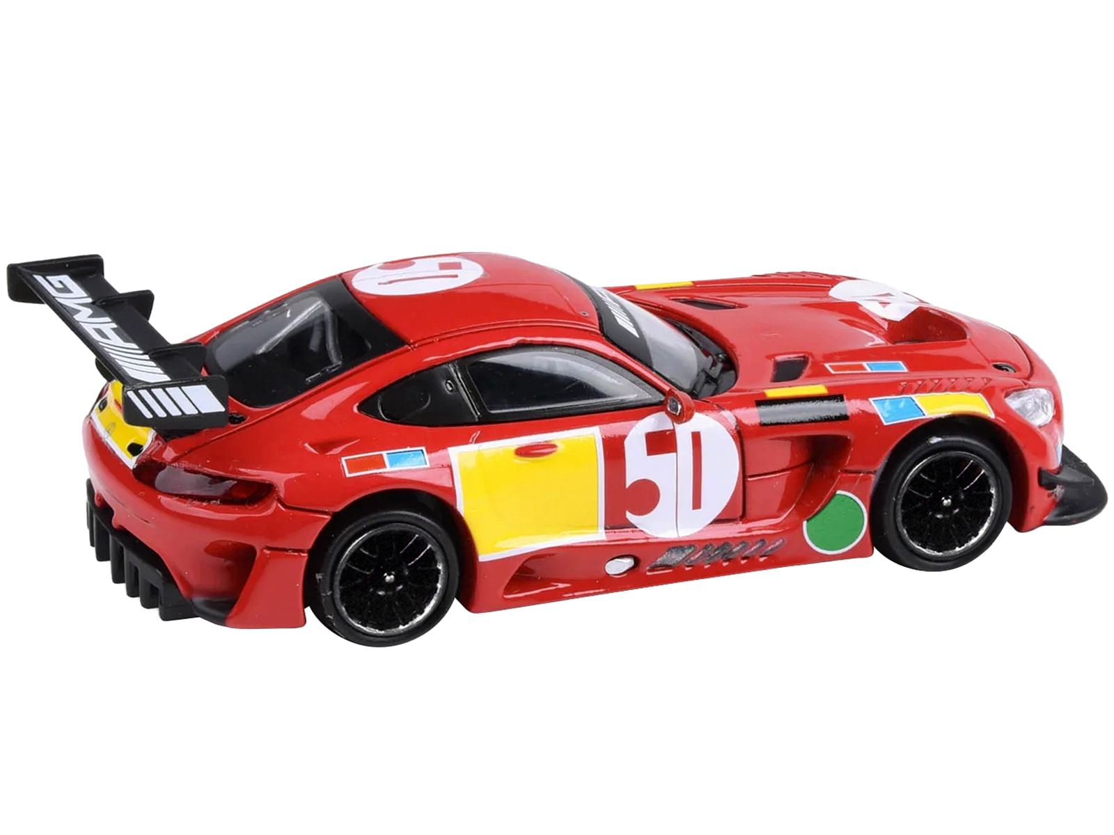 2021 Mercedes-AMG GT3 “24 Hours of Spa 50th Anniversary” Livery 1/64 Diecast Model Car by Paragon Models