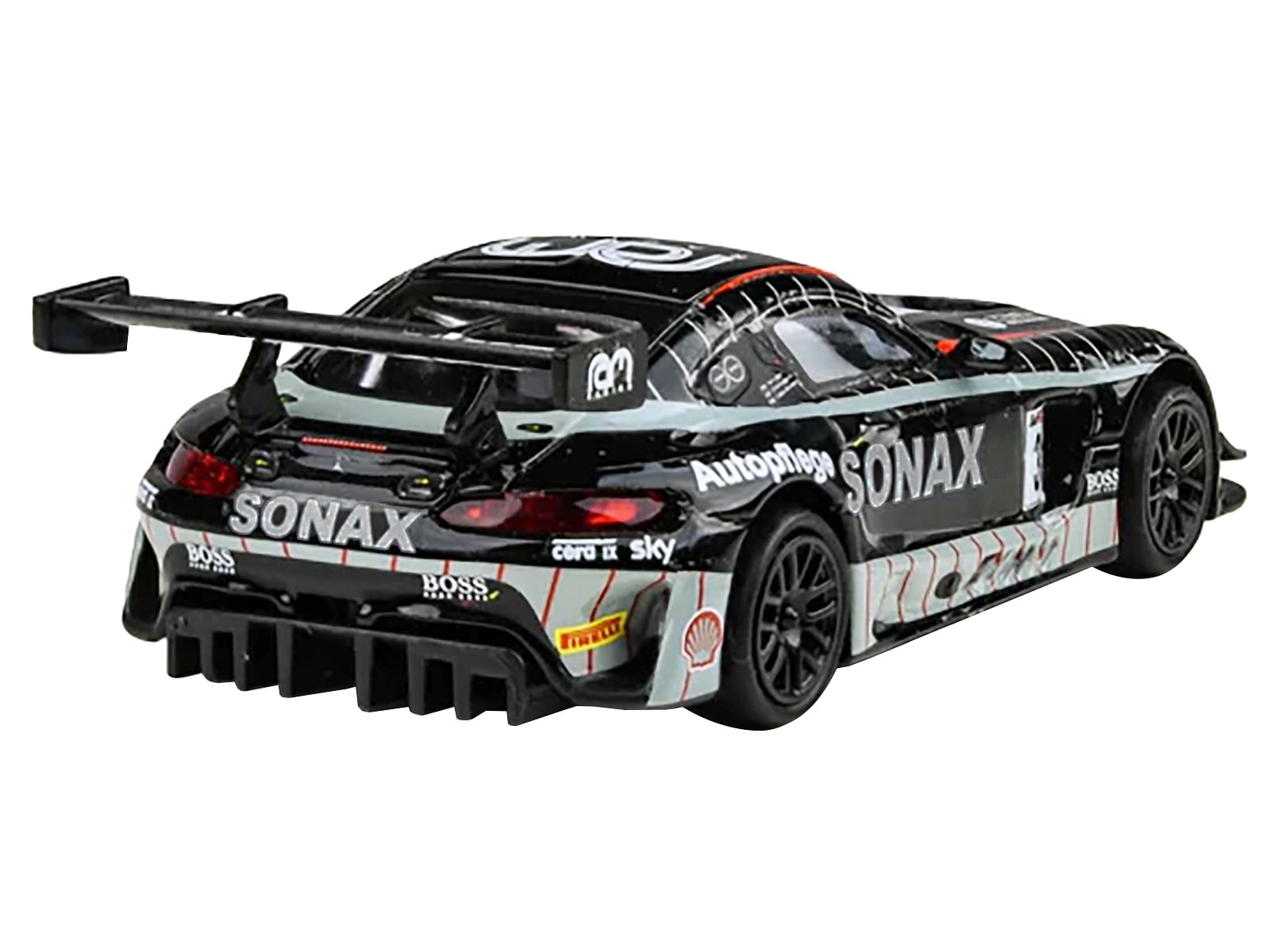 Mercedes-AMG GT3 #3 Chris Froggatt - Ian Loggie - Callum MacLeod "Ram Racing" 3rd Place "Gulf 12 Hours" (2021) 1/64 Diecast Model Car by Paragon Models