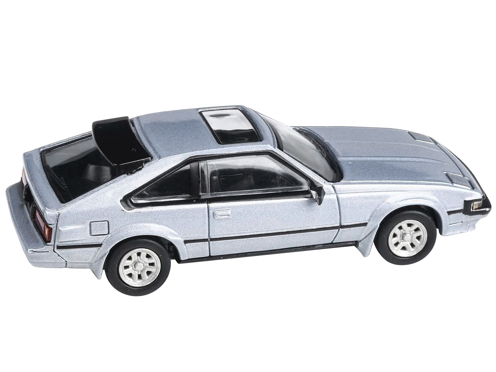 1984 Toyota Celica Supra XX Light Blue Metallic with Sunroof 1/64 Diecast Model Car by Paragon Models