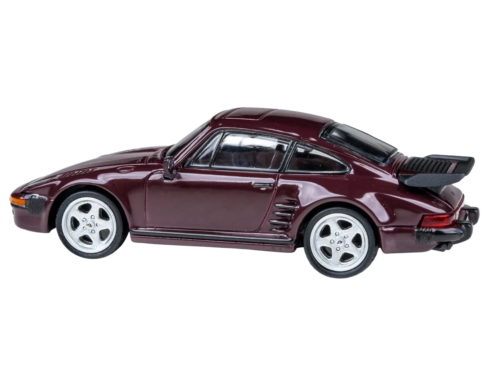 1986 RUF BTR Slantnose Ruby Red Metallic 1/64 Diecast Model Car by Paragon Models - Image 2