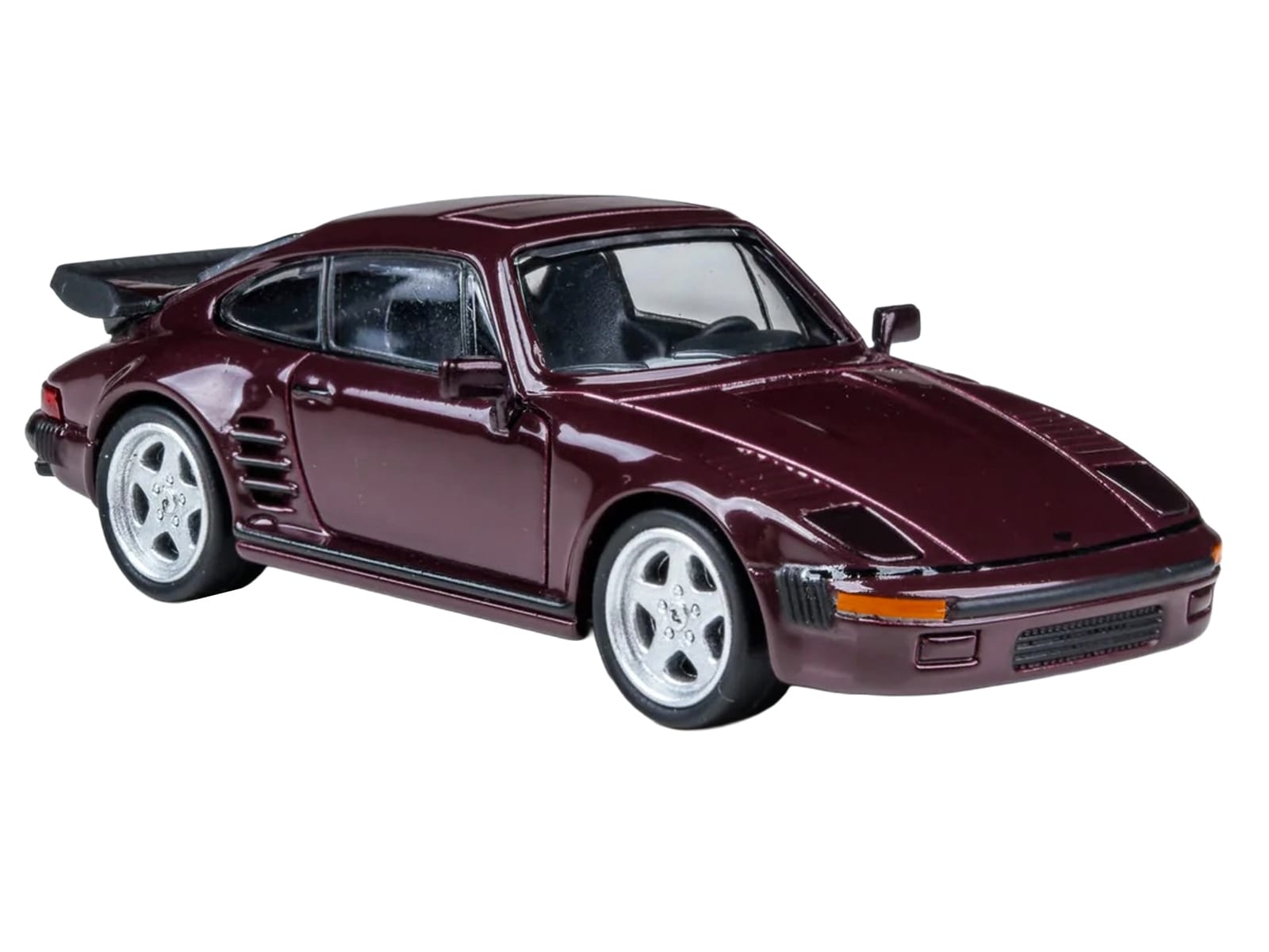 1986 RUF BTR Slantnose Ruby Red Metallic 1/64 Diecast Model Car by Paragon Models - Image 4