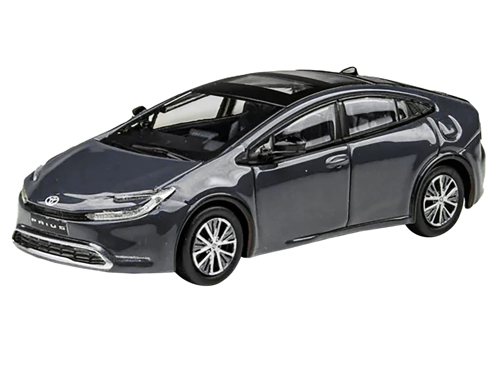 2023 Toyota Prius Guardian Gray 1/64 Diecast Model Car by Paragon Models - Image 2