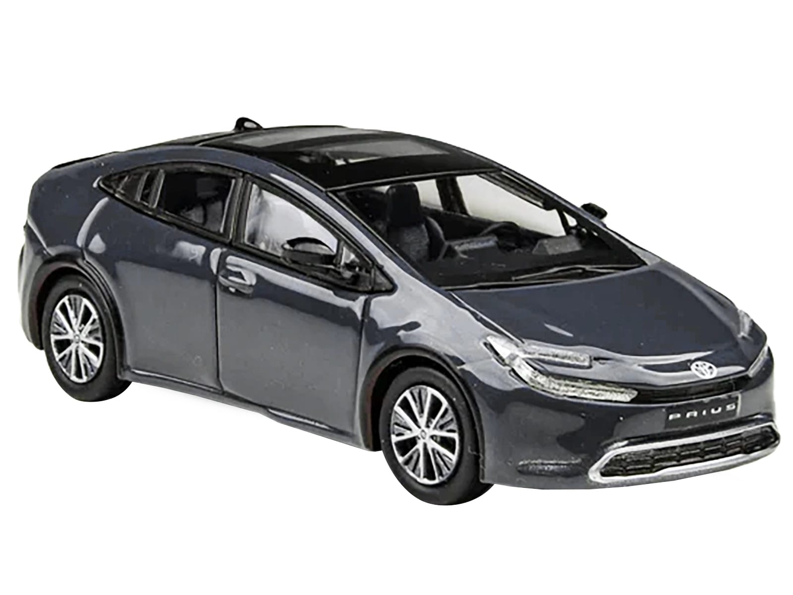 2023 Toyota Prius Guardian Gray 1/64 Diecast Model Car by Paragon Models - Image 3