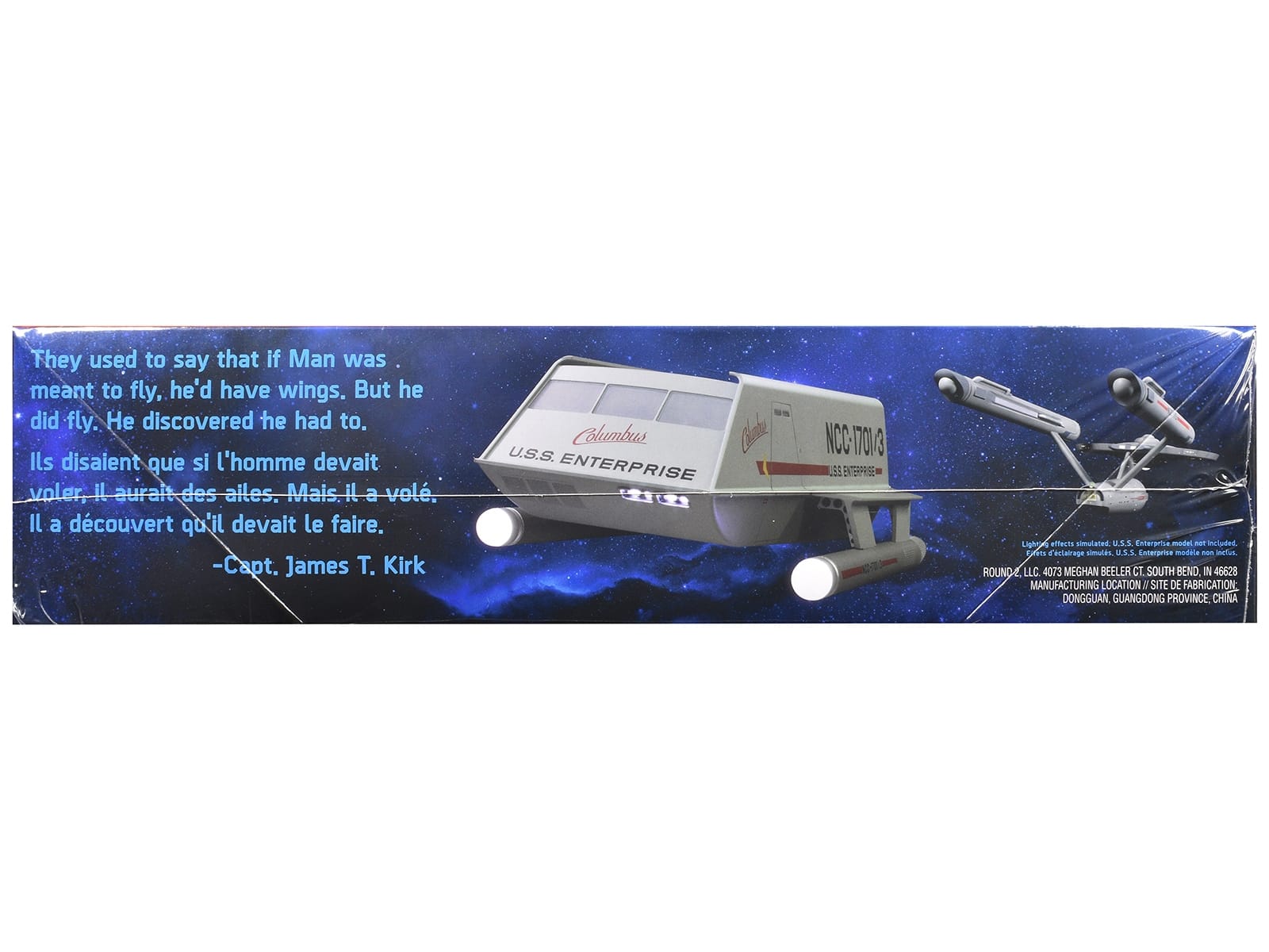 Skill 2 Model Kit Galileo Shuttlecraft "Star Trek: The Original Series" (1966-1968) TV Series 1/32 Scale Model by Polar Lights - Image 3
