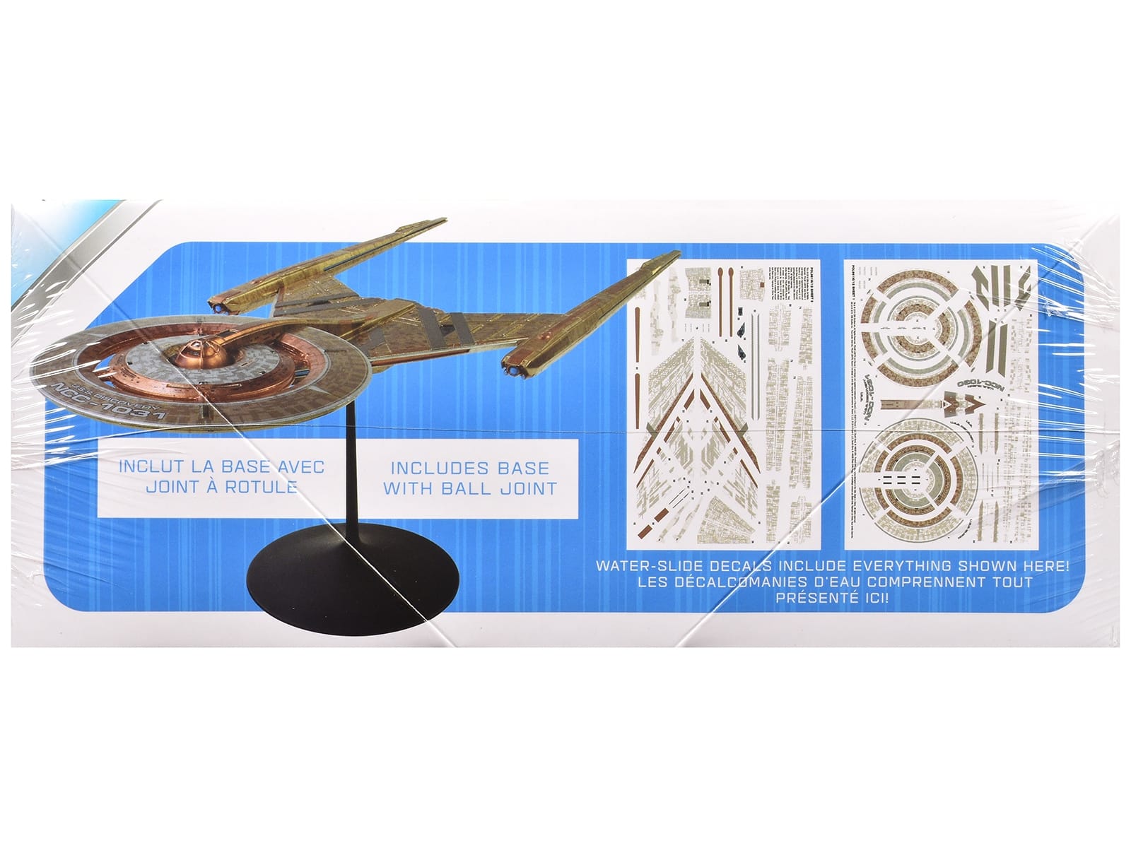 Skill 2 Snap Model Kit U.S.S. Discovery NCC-1031 Spacecraft "Star Trek: Discovery" (2017-2024) TV Series 1/2500 Scale Model by Polar Lights - Image 3