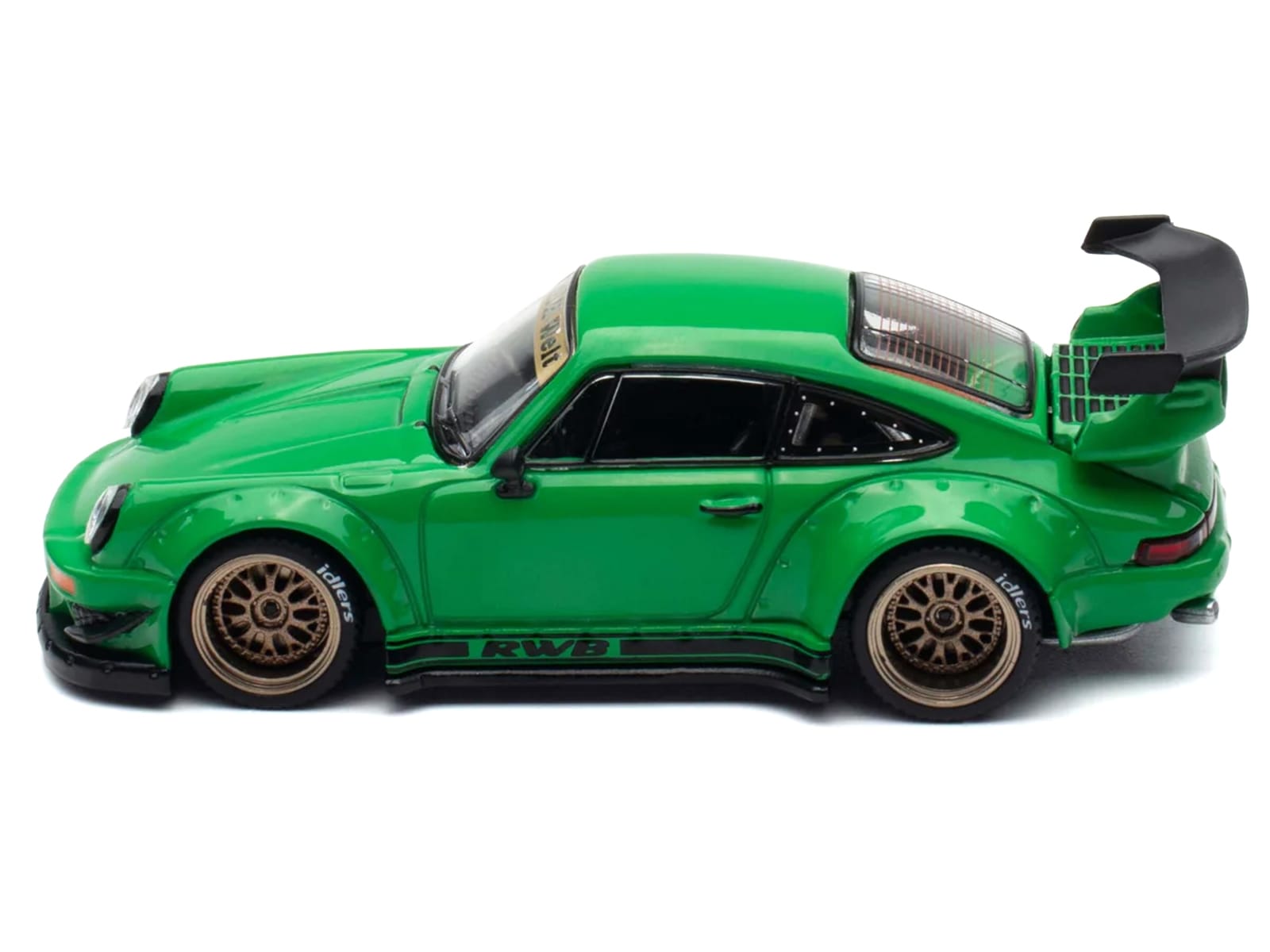 RWB 930 Green "Hobby Expo China 2026" 1/64 Diecast Model Car by Pop Race - Image 3