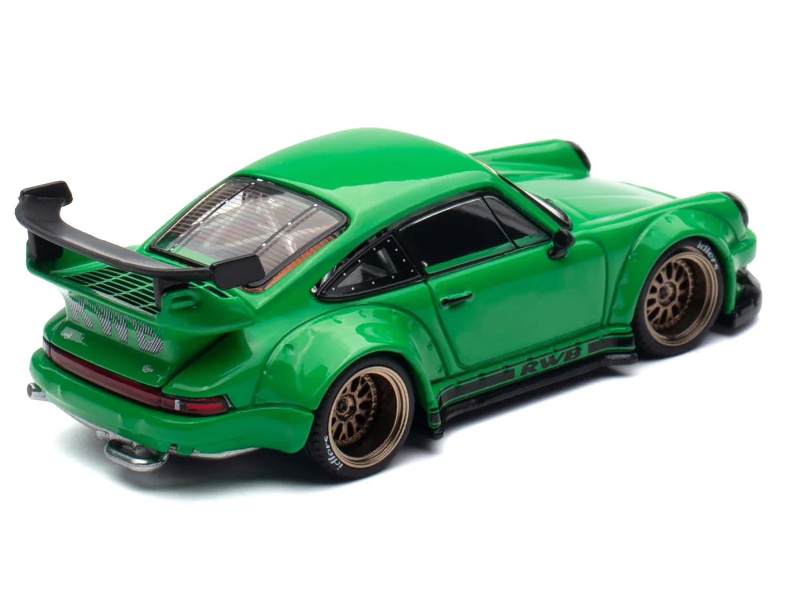 RWB 930 Green "Hobby Expo China 2026" 1/64 Diecast Model Car by Pop Race - Image 5