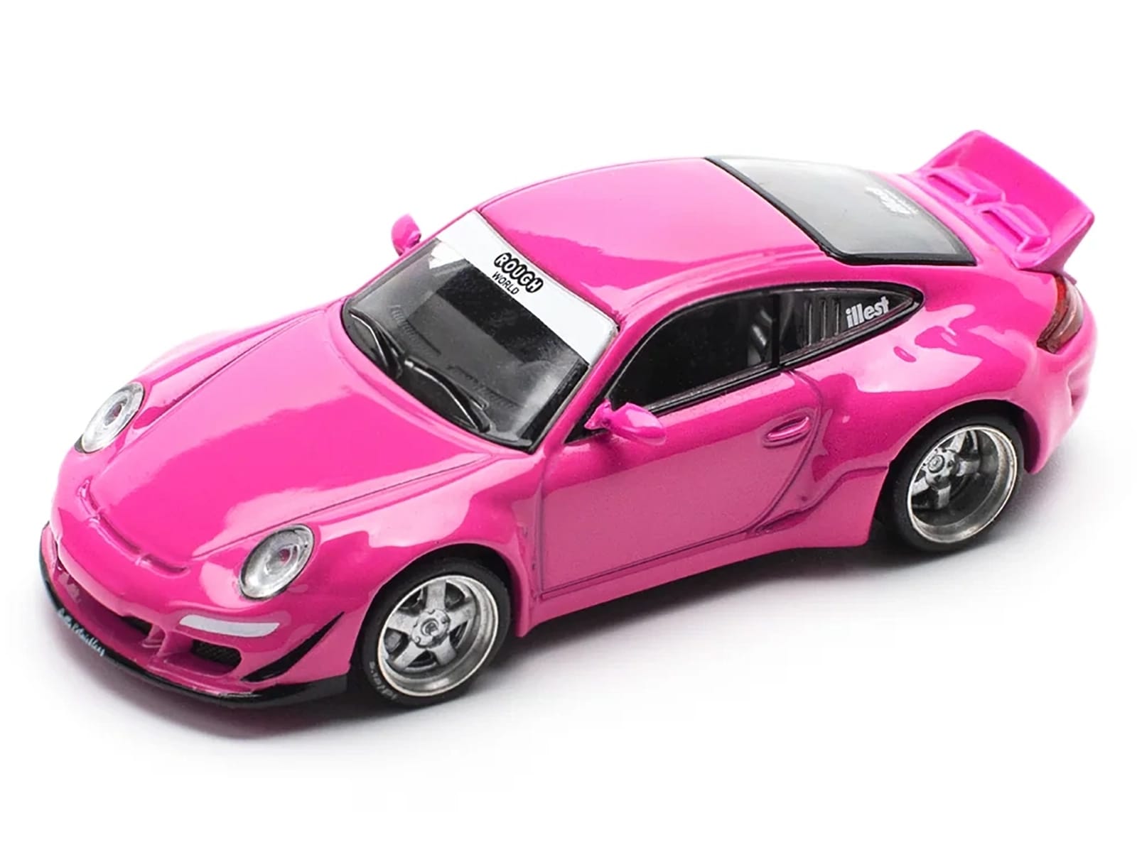 RWB 997 Pink 1/64 Diecast Model Car by Pop Race - Image 3