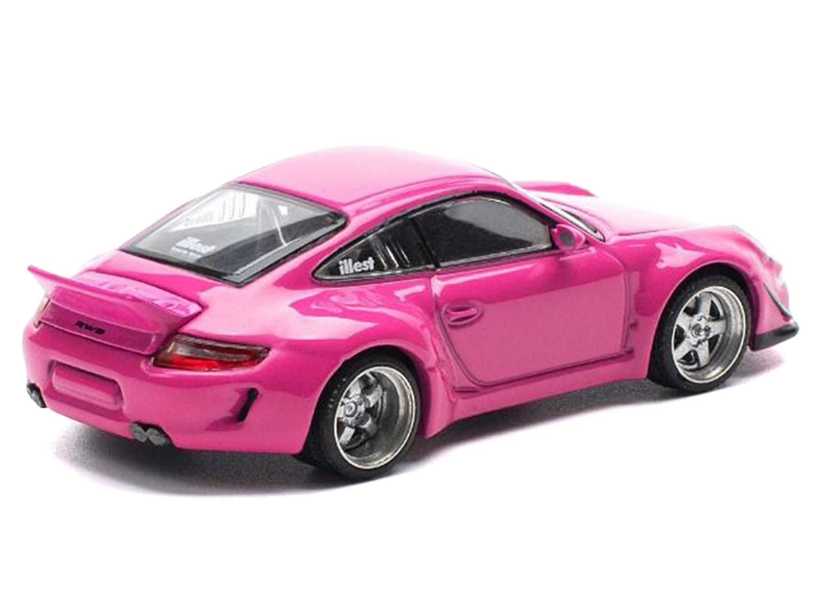 RWB 997 Pink 1/64 Diecast Model Car by Pop Race - Image 4