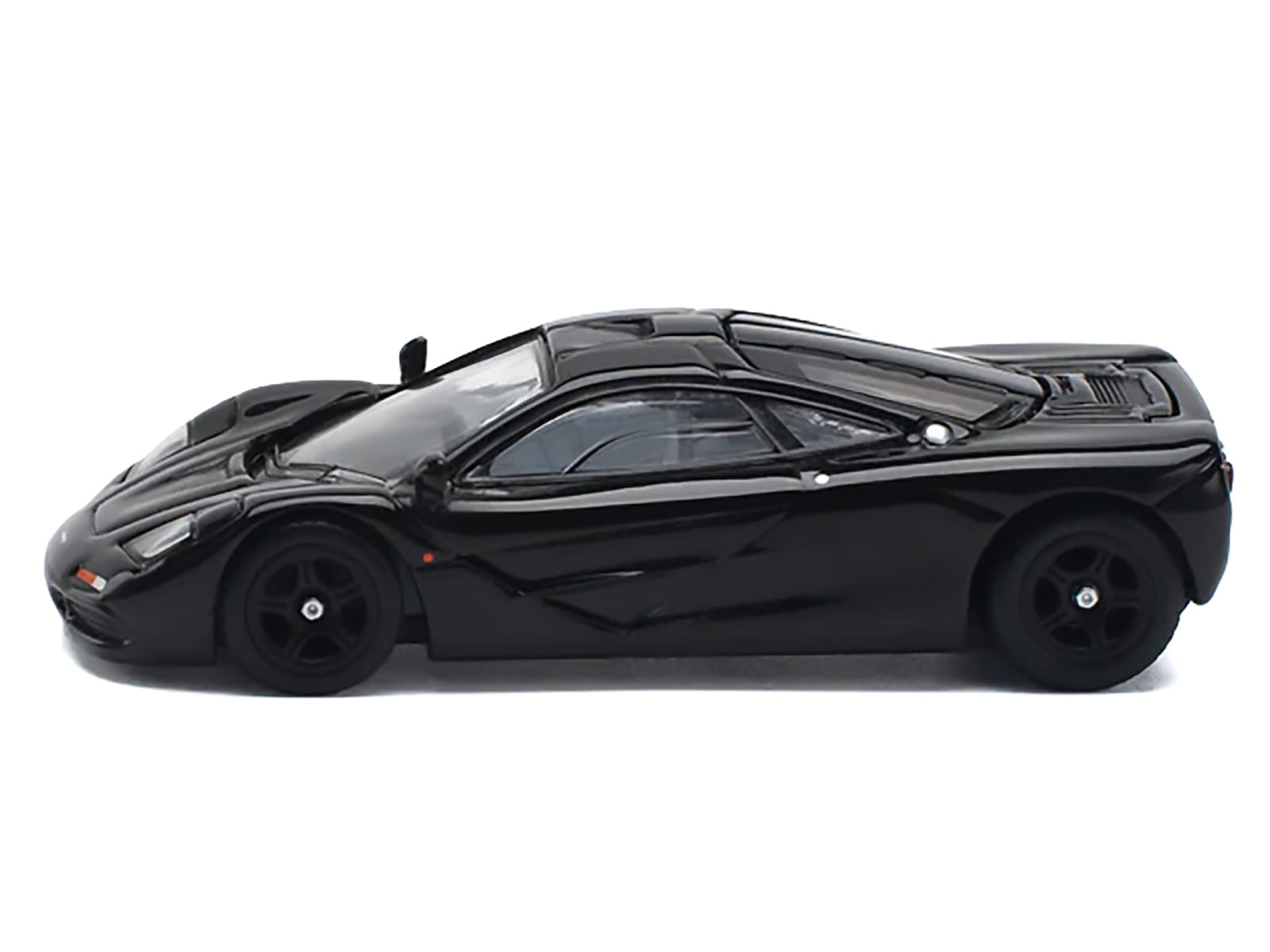 McLaren F1 Jet Black 1/64 Diecast Model Car by Pop Race - Image 2