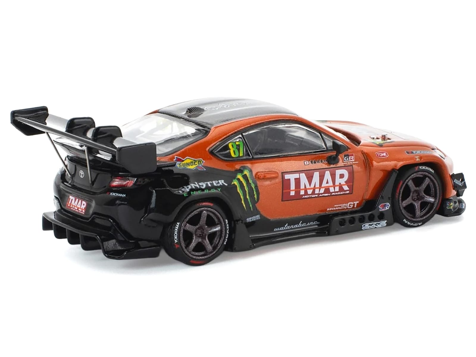 Toyota Pandem GR86 #87 Daigo Saito "Formula Drift Japan" (2022) 1/64 Diecast Model Car by Pop Race - Image 3