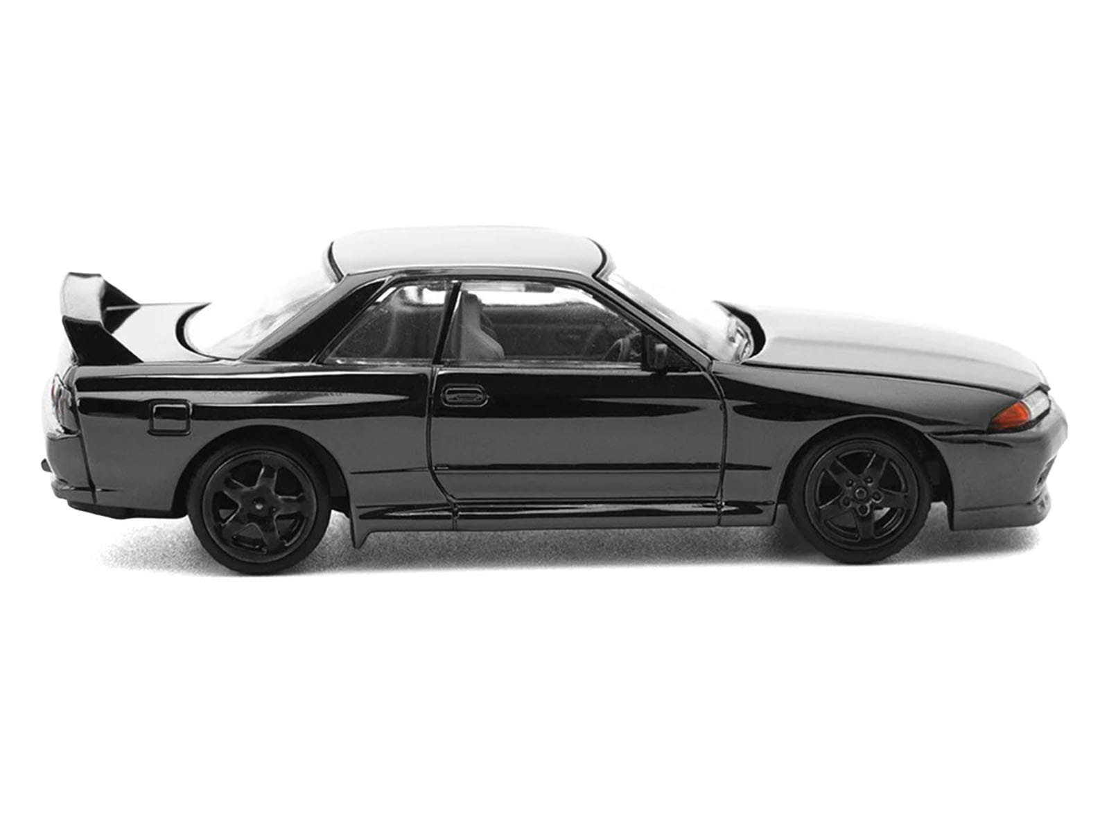 GTR R32 RHD (Right Hand Drive) Dark Chrome "The Dark Chrome Series" 1/64 Die Cast Model Car by Pop Race - Image 3