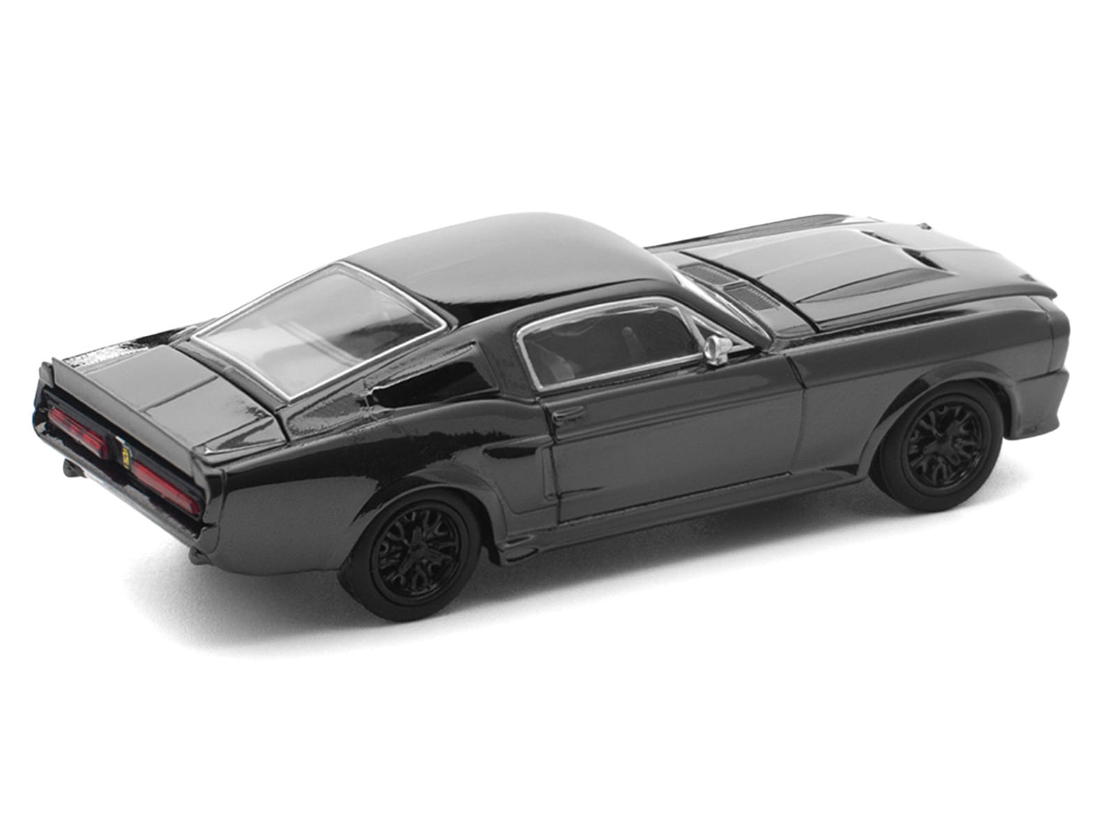 Shelby Mustang GT500 Dark Chrome "The Dark Chrome Series" 1/64 Die Cast Model Car by Pop Race - Image 4