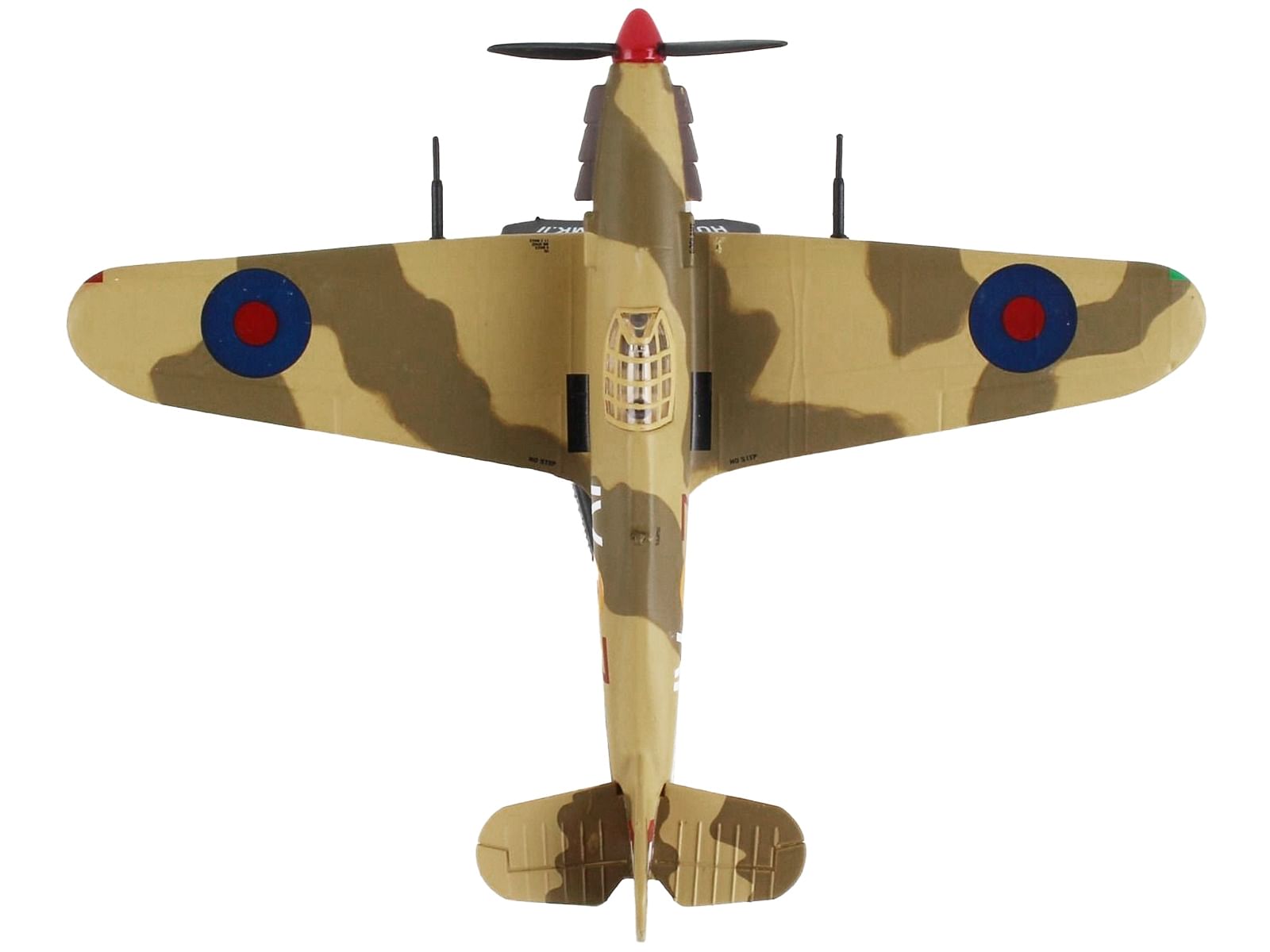 Hawker Hurricane MK. II Fighter Aircraft “British Royal Air Force” 1/100 Diecast Model Airplane by Postage Stamp