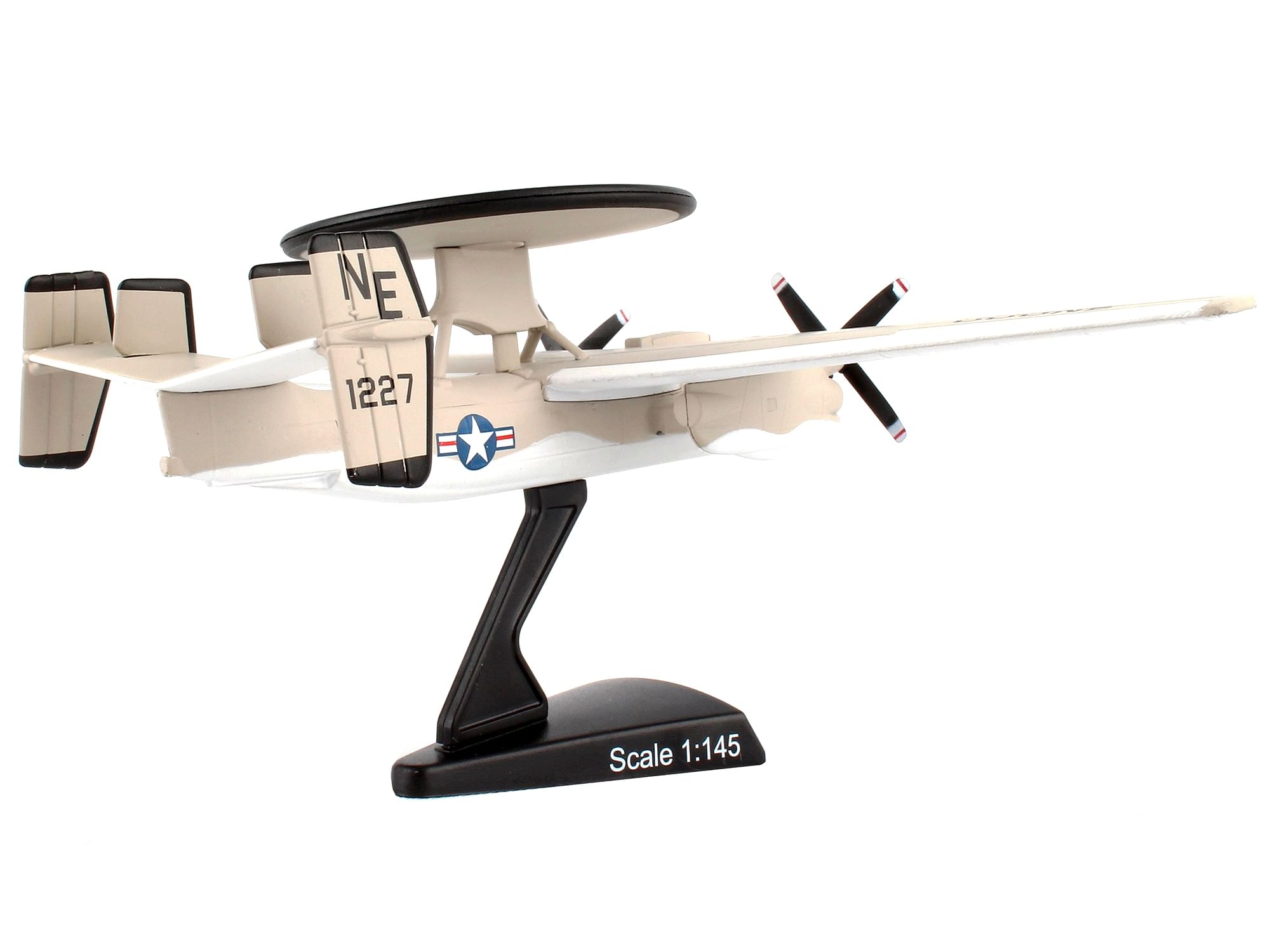 Northrop Grumman E-2C Hawkeye Aircraft “VAW-116 Sun Kings” United States Navy 1/145 Diecast Model Airplane by Postage Stamp