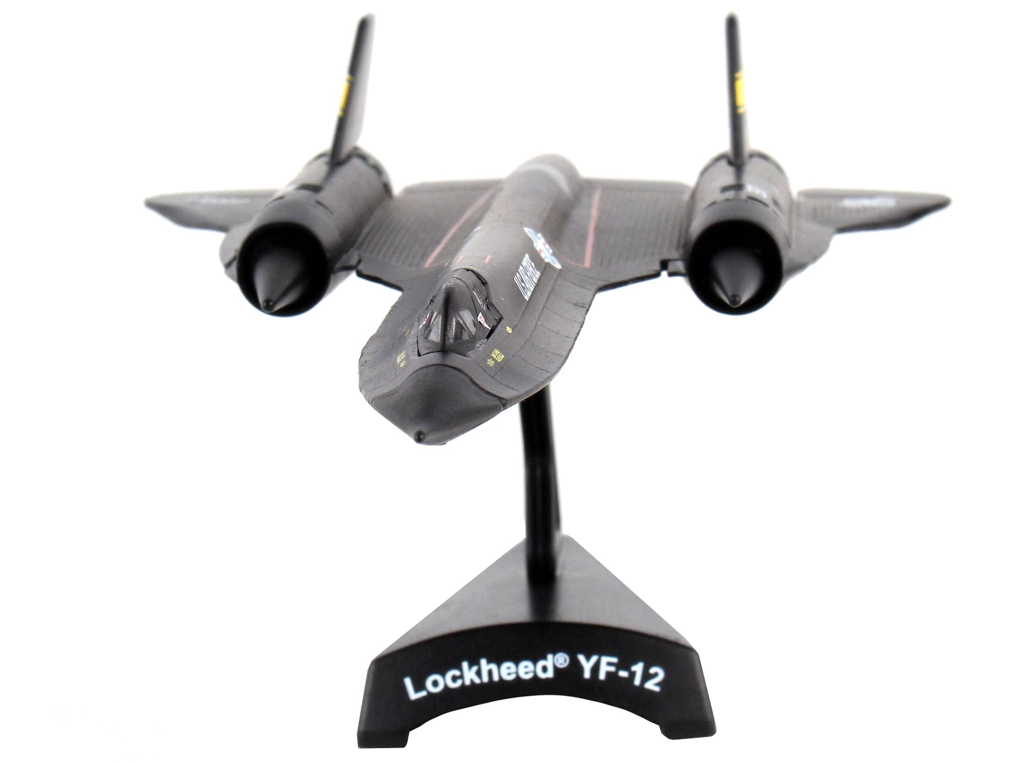 Lockheed YF-12 SR-71 Blackbird Aircraft “NASA” United States Air Force 1/200 Diecast Model Airplane by Postage Stamp