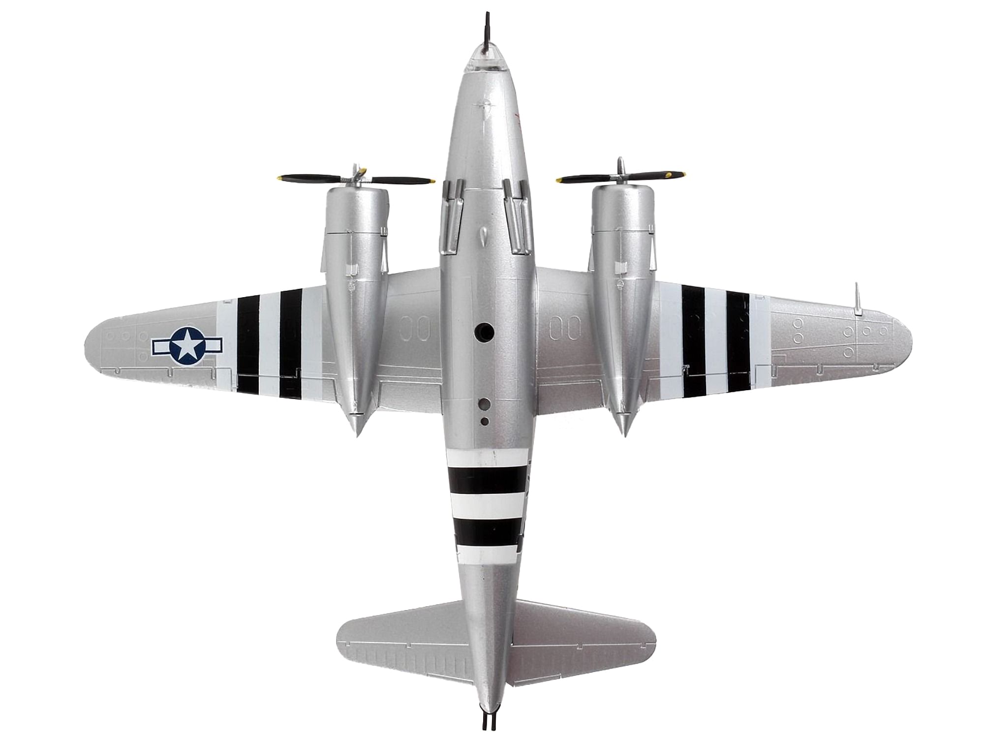 Martin B-26 Marauder Bomber Aircraft “Perkatory II 386th Bomb Group 555th Bomb Squadron” United States Army Air Forces 1/107 Diecast Model Airplane by Postage Stamp