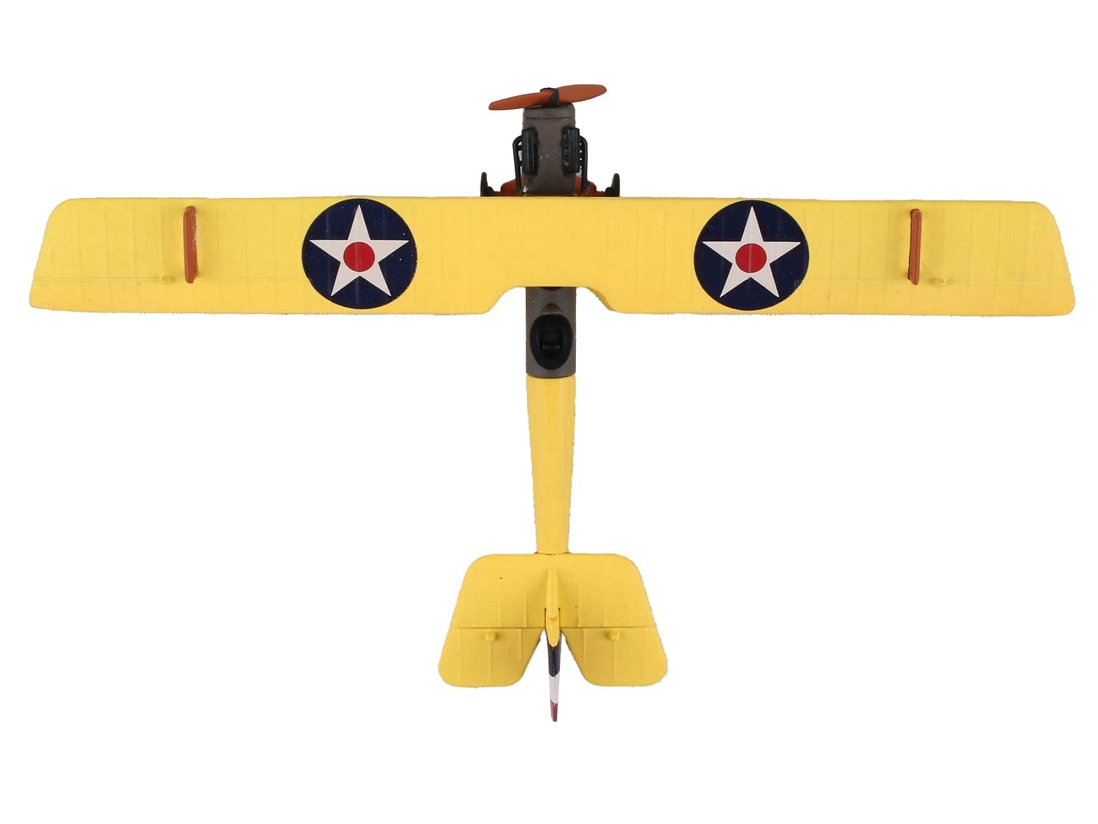 Curtiss JN4 “Jenny” Biplane Aircraft “US Air Mail Service” United States Army 1/100 Diecast Model Airplane by Postage Stamp