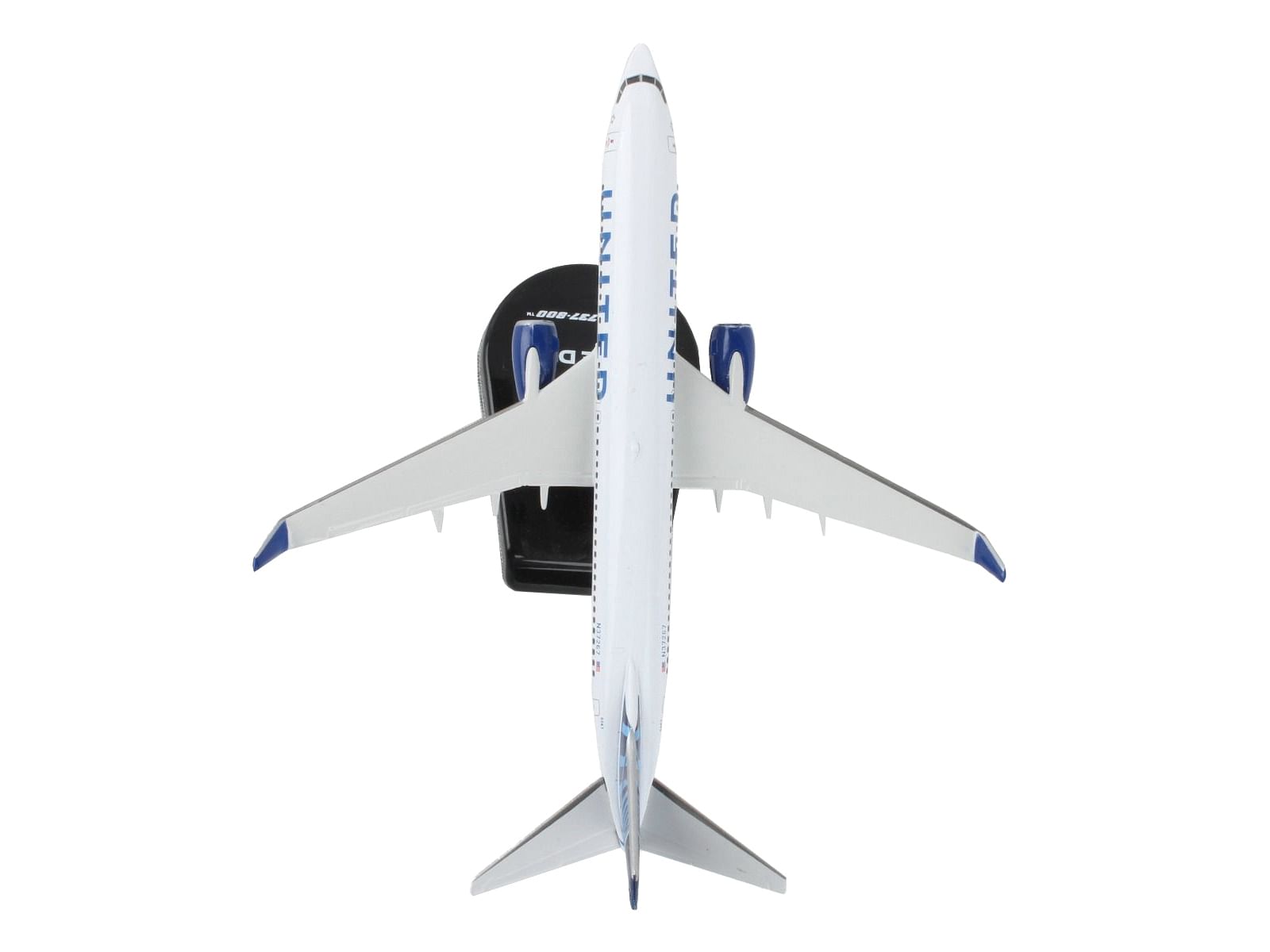 Boeing 737-800 Next Generation Commercial Aircraft “United Airlines” 1/300 Diecast Model Airplane by Postage Stamp