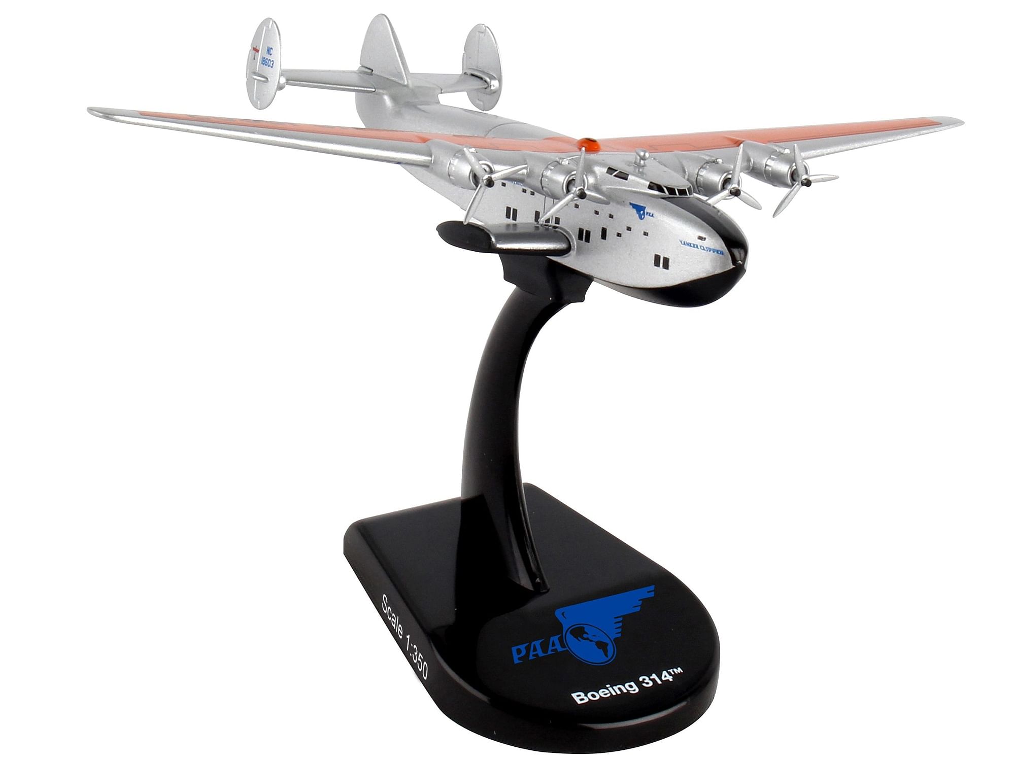 Boeing 314 Clipper Flying Boat “Yankee Clipper – Pan Am Airways” 1/350 Diecast Model Airplane by Postage Stamp