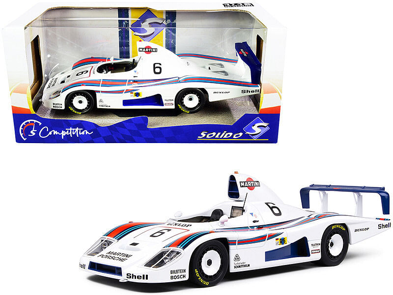 Porsche 936 #6 Bob Wollek – Jurgen Barth – Jacky Ickx 2nd Place “Martini Racing Porsche System” 24H of Le Mans (1978) “Competition” Series 1/18 Diecast Model Car by Solido