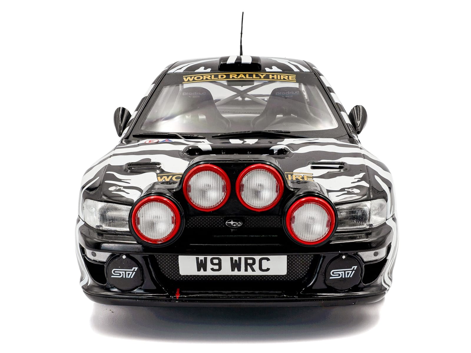 Subaru Impreza S5 WRC99 #38 Nigel Heath - Steve Lancaster "Rallye de Portugal" (2001) "Competition" Series 1/18 Diecast Model Car by Solido - Image 5