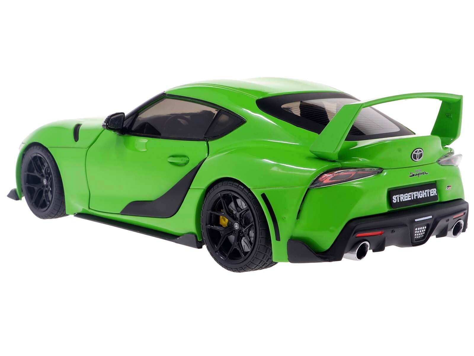 2023 Toyota GR Supra "StreetFighter" Green 1/18 Diecast Model Car by Solido - Image 5