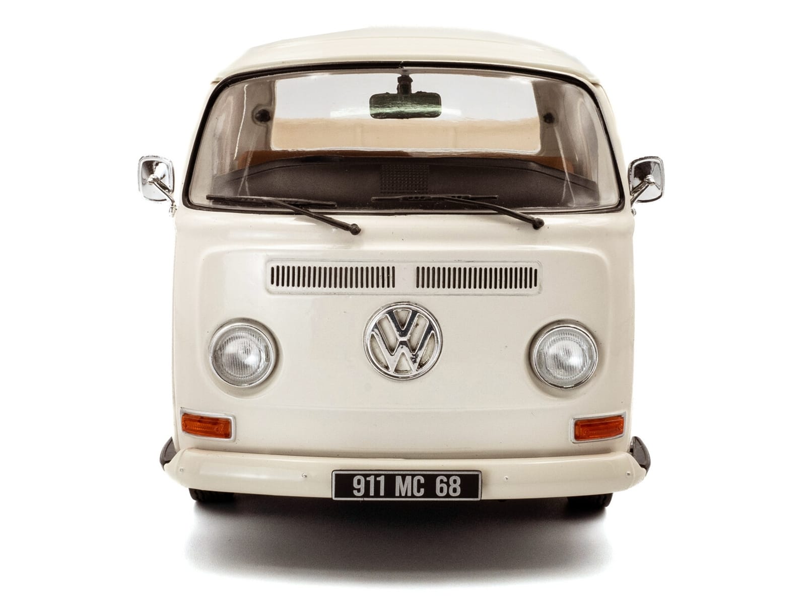 1968 Volkswagen T2 Pickup Truck Beige 1/18 Diecast Model Car by Solido - Image 5