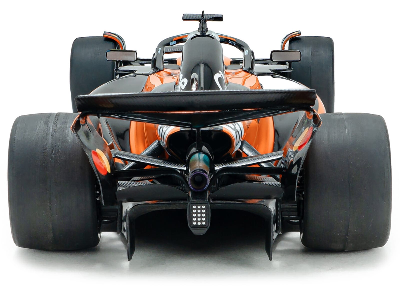 McLaren MCL39 #81 Oscar Piastri "OKX" 3rd Place Formula One F1 "Monaco GP" (2025) "Competition" Series 1/18 Diecast Model Car by Solido - Image 5