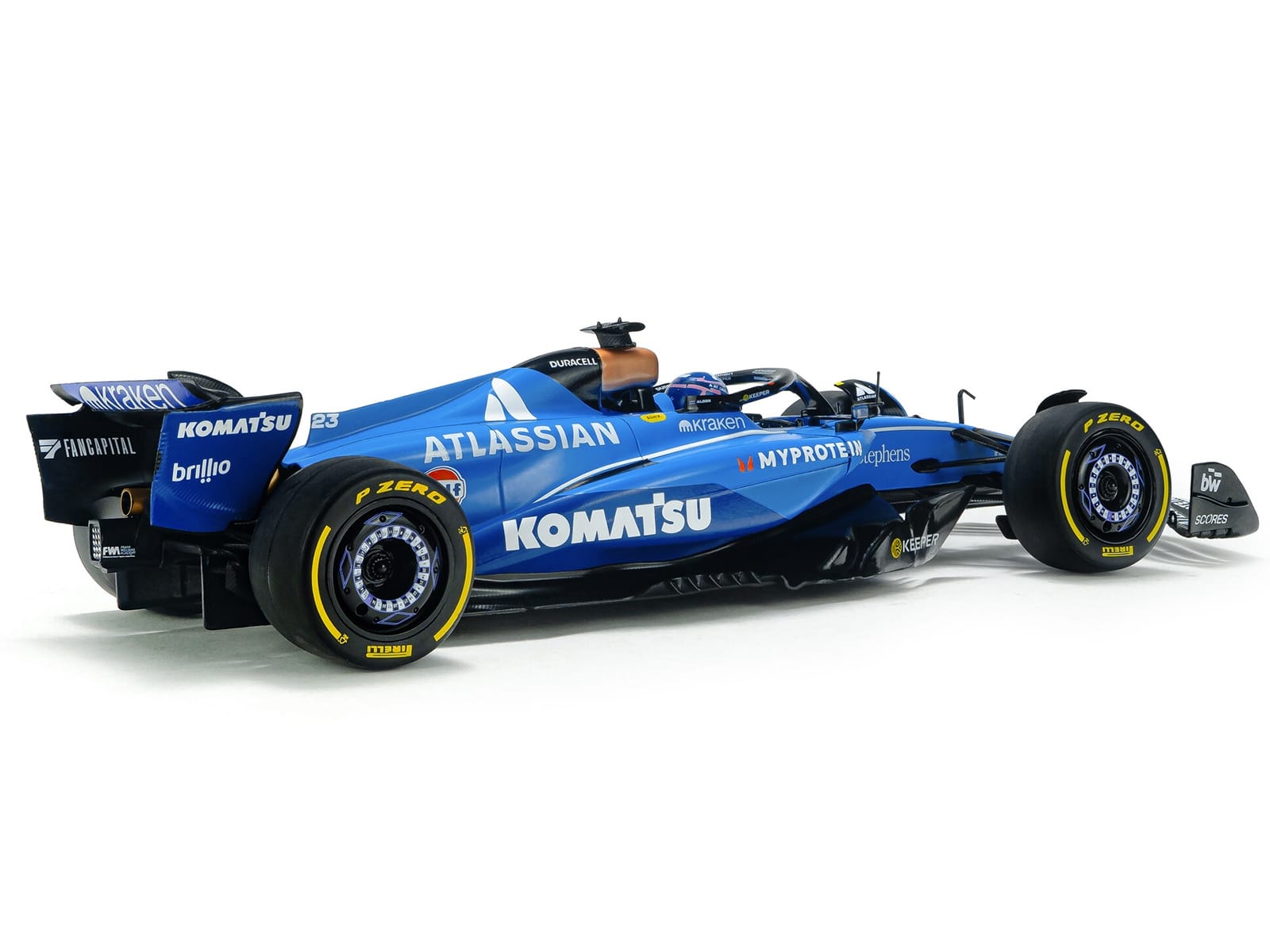 Williams FW47 #23 Alex Albon "Atlassian" Formula One F1 "Australian GP" (2025) "Competition" Series 1/18 Diecast Model Car by Solido - Image 3