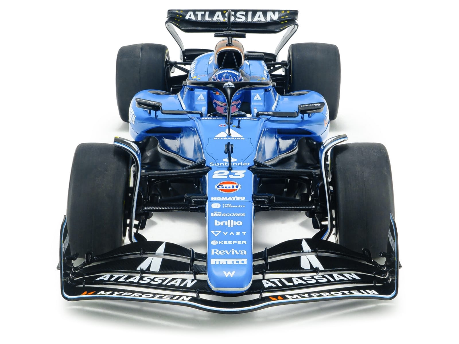 Williams FW47 #23 Alex Albon "Atlassian" Formula One F1 "Australian GP" (2025) "Competition" Series 1/18 Diecast Model Car by Solido - Image 4