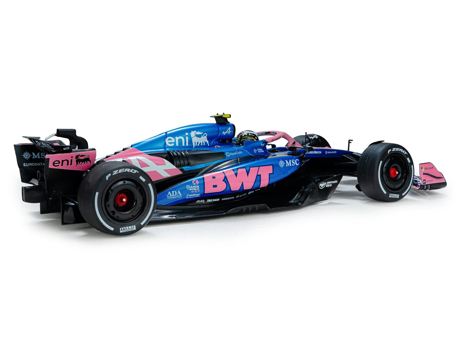 Alpine A525 #7 Jack Doohan "BWT" Formula One F1 "Chinese GP" (2025) "Competition" Series 1/18 Diecast Model Car by Solido - Image 3