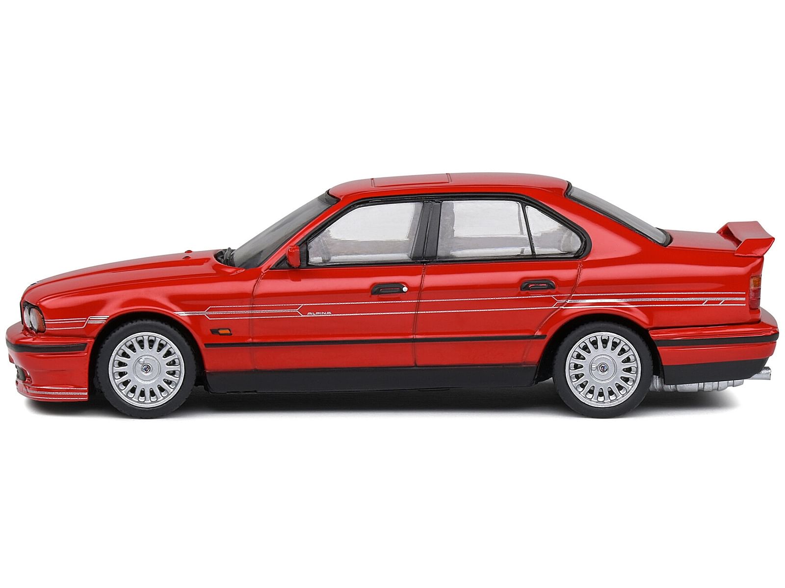 1994 Alpina B10 (E34) BiTurbo Brilliant Red 1/43 Diecast Model Car by Solido