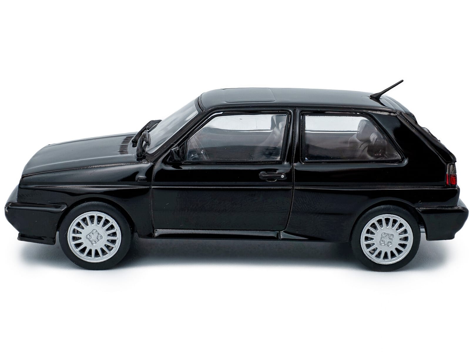 1989 Volkswagen Golf Rallye G60 Black 1/43 Diecast Model Car by Solido - Image 2