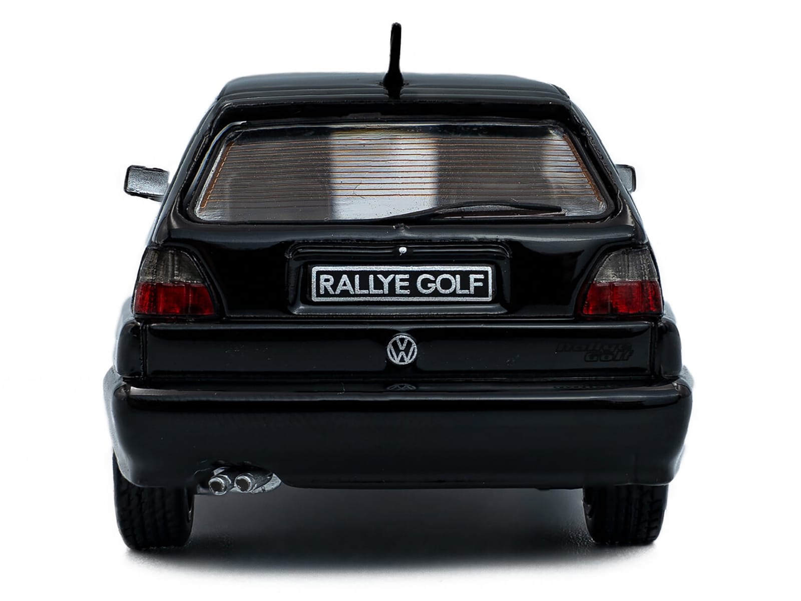 1989 Volkswagen Golf Rallye G60 Black 1/43 Diecast Model Car by Solido - Image 4