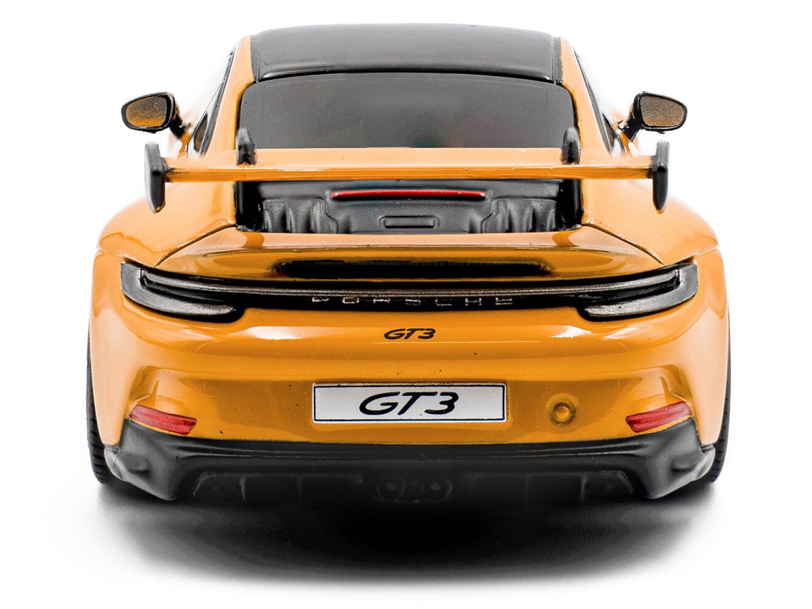 2023 Porsche 911 (992) GT3 Signal Yellow with Black Top 1/43 Diecast Model Car by Solido - Image 5