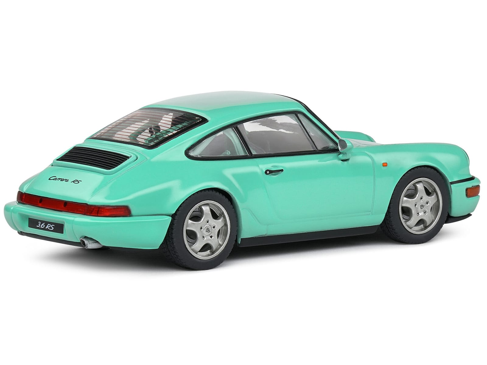 Porsche 911 (964) RS Clubsport Mint Green 1/43 Diecast Model Car by Solido - Image 2