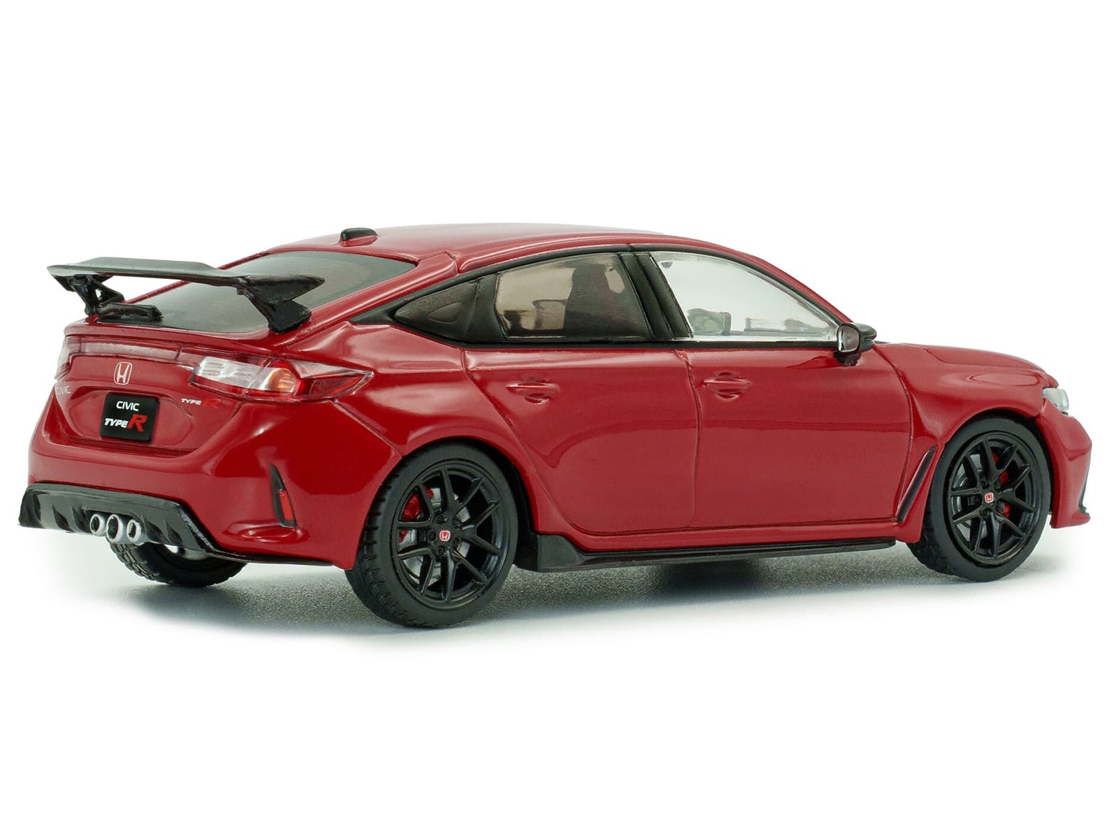 2022 Honda Civic Type R Rally Red 1/43 Diecast Model Car by Solido - Image 3