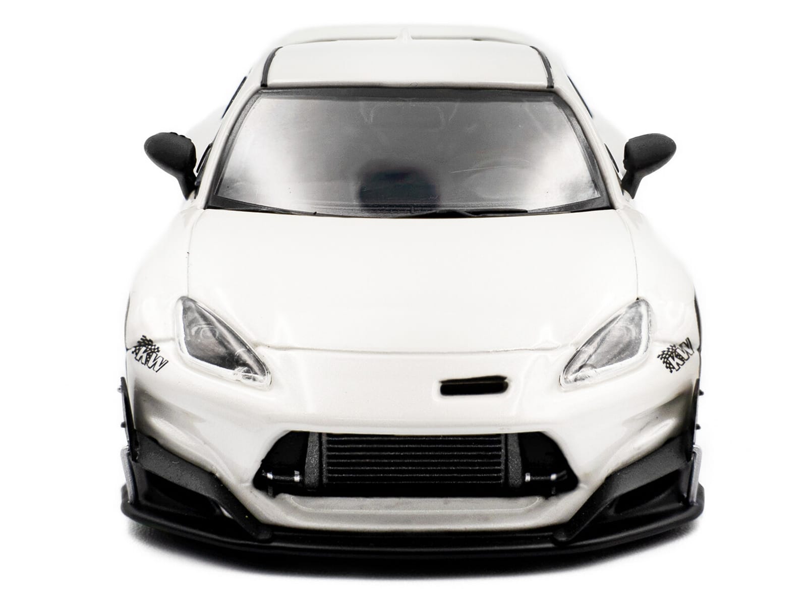 2022 Toyota Pandem GR86 White Metallic 1/43 Diecast Model Car by Solido - Image 5
