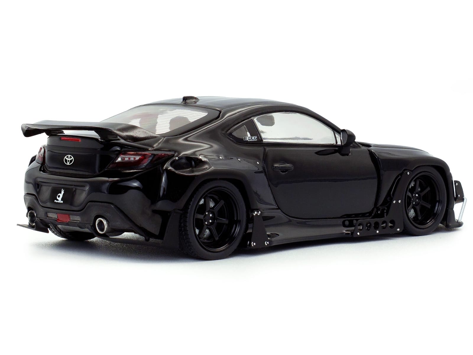 2022 Toyota Pandem GR86 Black 1/43 Diecast Model Car by Solido - Image 3