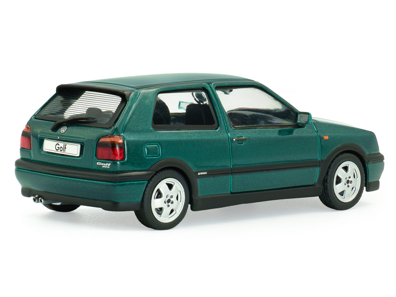 1994 Volkswagen Golf MKIII VR6 Dragon Green Pearl 1/43 Diecast Model Car by Solido - Image 3