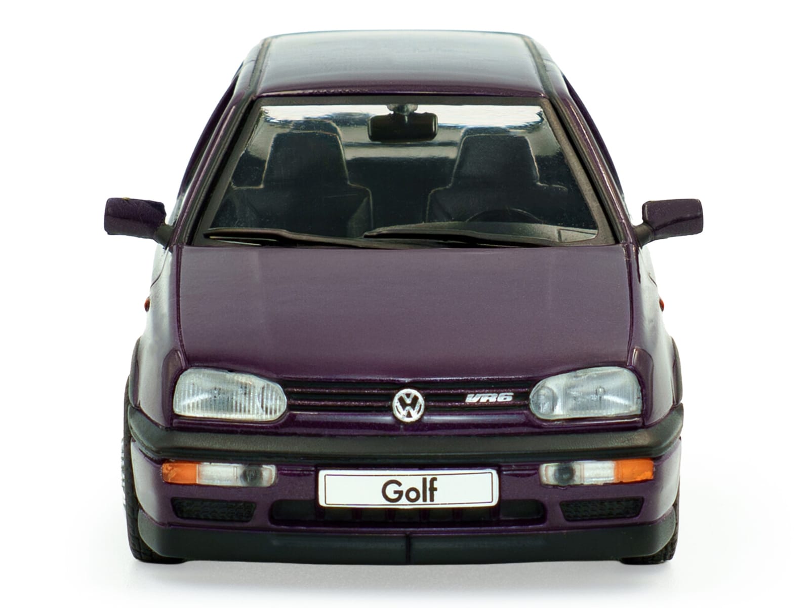 1994 Volkswagen Golf MKIII VR6 Purple Metallic 1/43 Diecast Model Car by Solido - Image 4