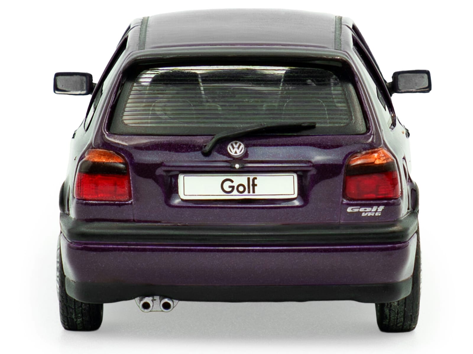 1994 Volkswagen Golf MKIII VR6 Purple Metallic 1/43 Diecast Model Car by Solido - Image 5